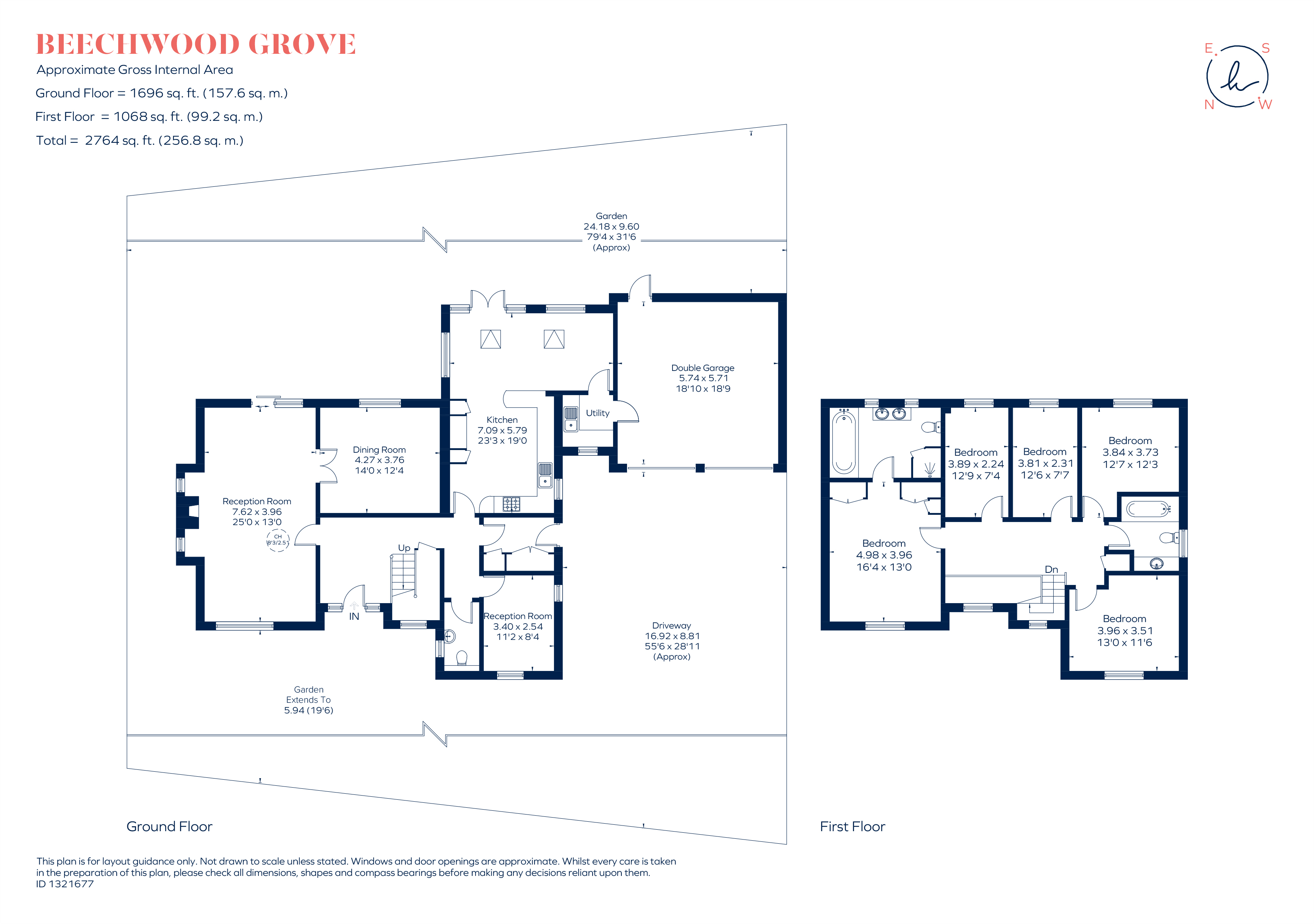11, Beechwood Grove, Surbiton floorplan