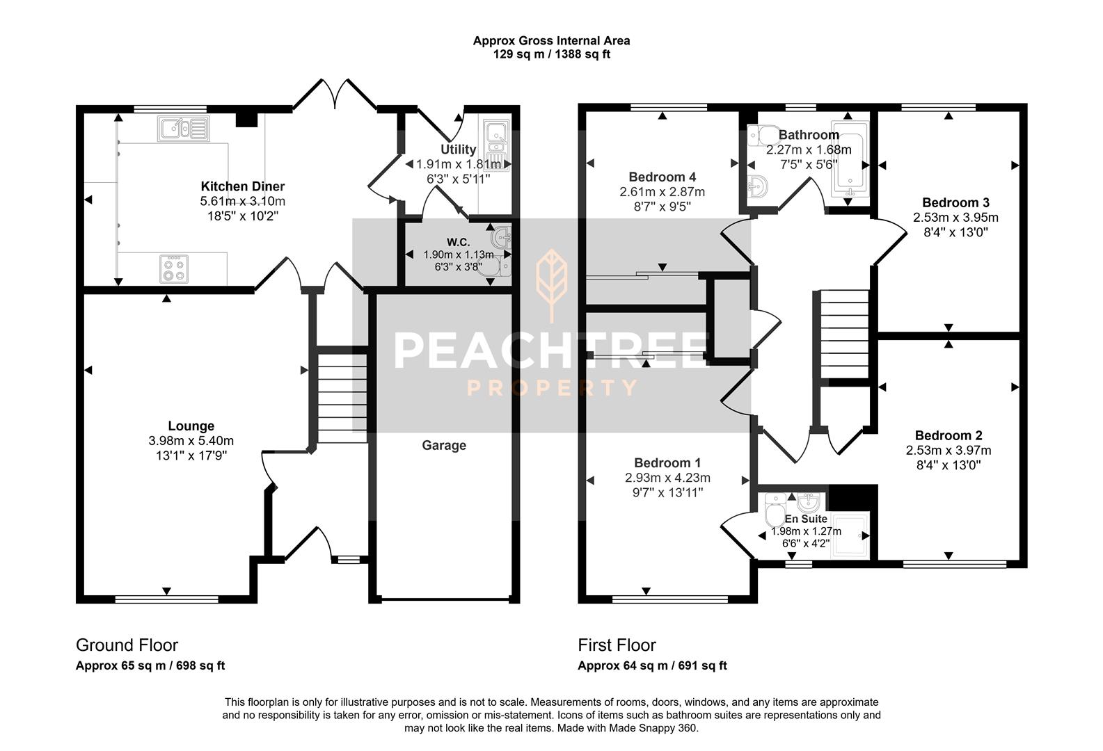 34, Osbert Wynd, Renfrewshire floorplan
