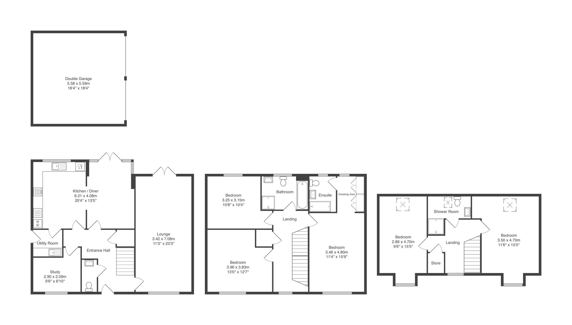 8 Brooker Close, Loughborough floorplan