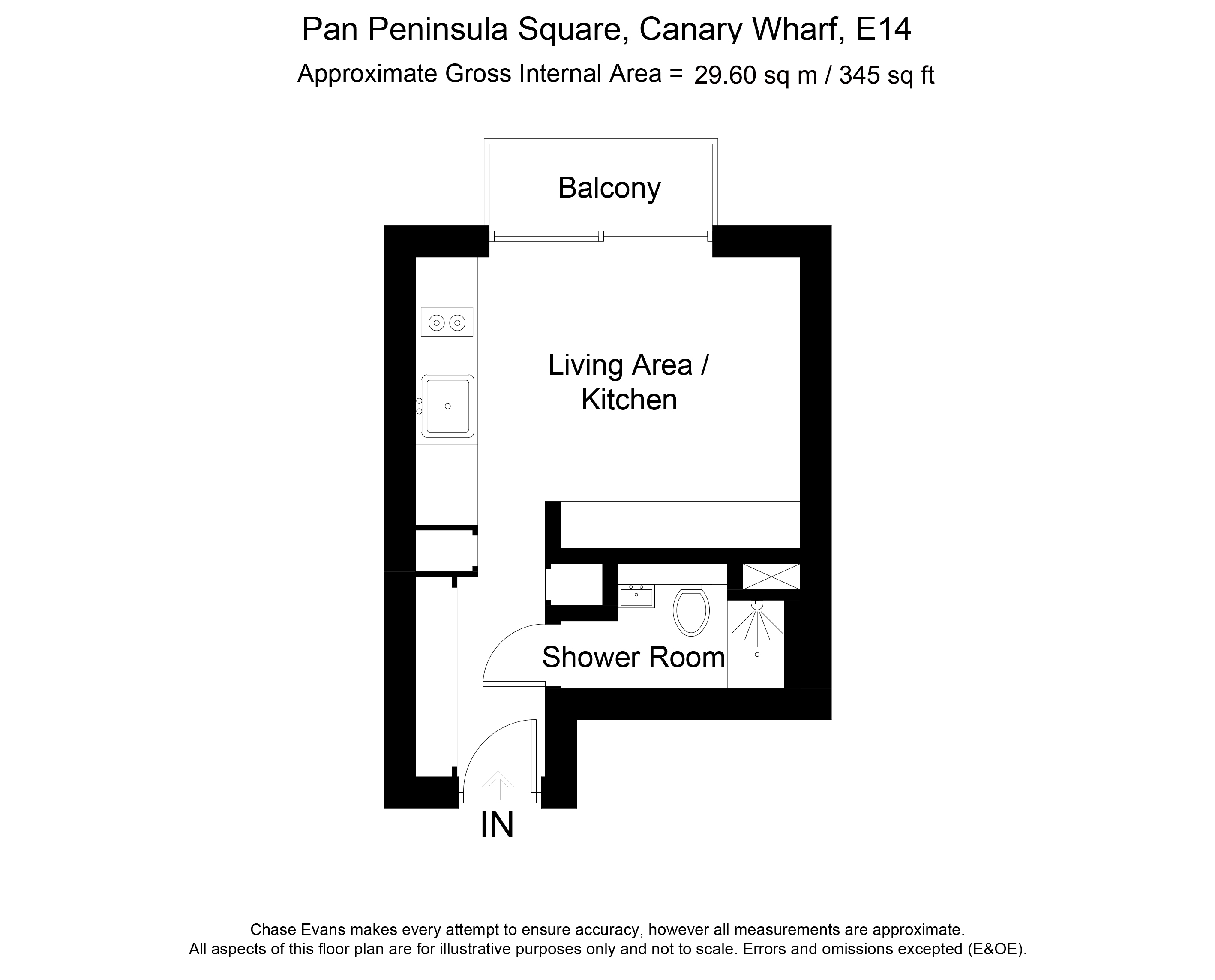 0 Bedrooms Studio to rent in West Tower, Pan Peninsula, Canary Wharf E14
