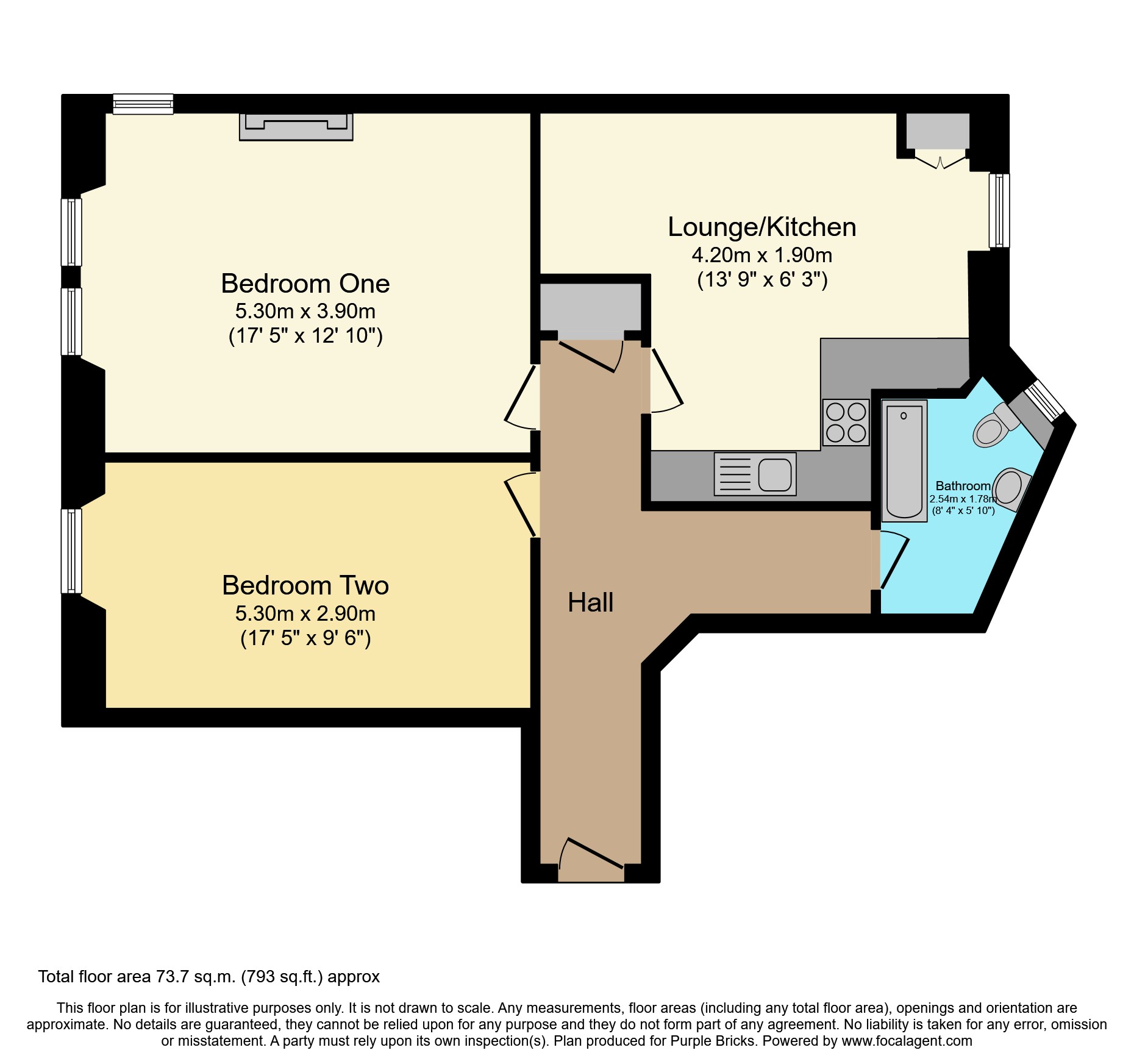 81 Dunnikier Road, Kirkcaldy KY1, 2 bedroom flat for sale 59499251