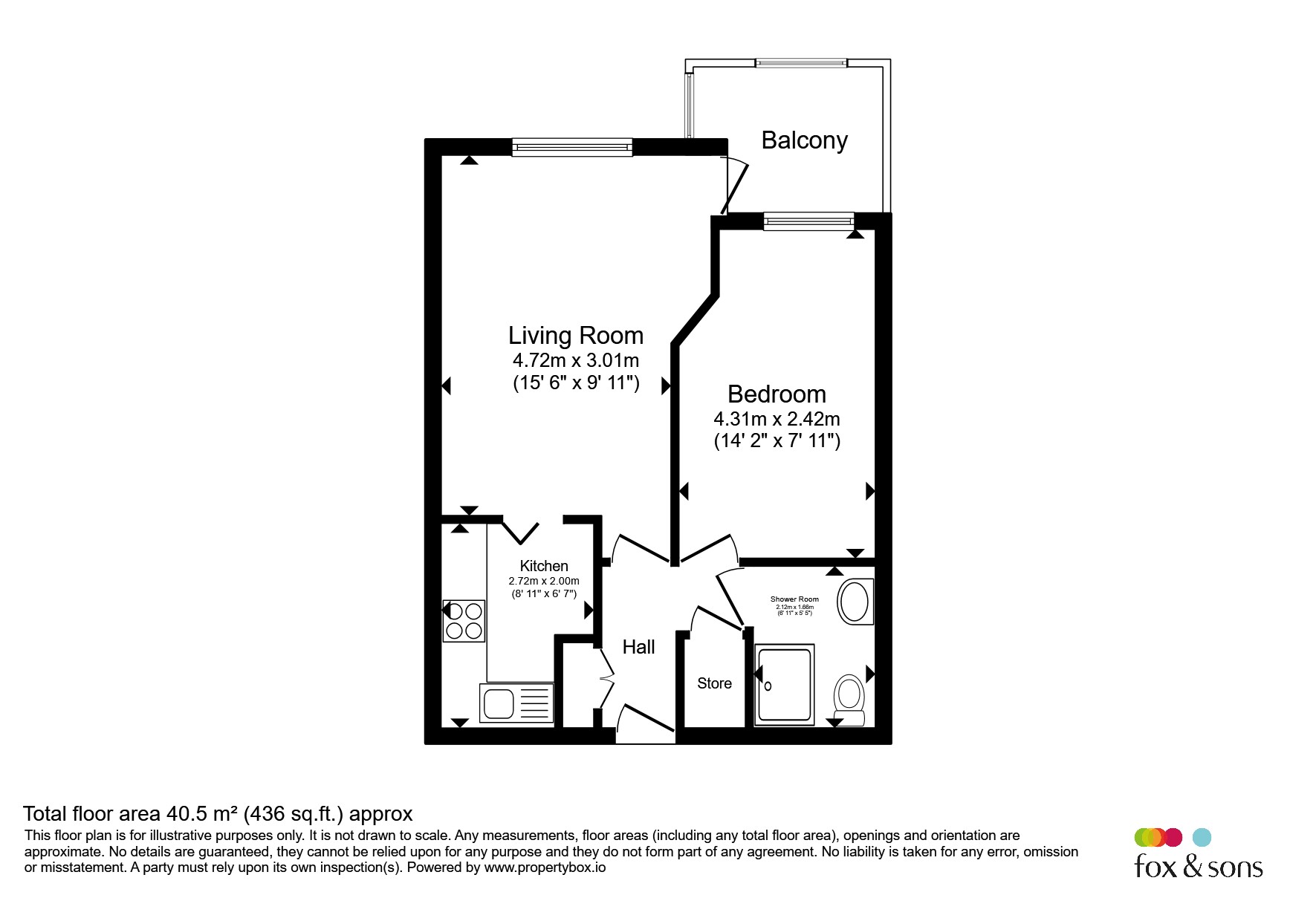 Esplanade, Seaford floorplan