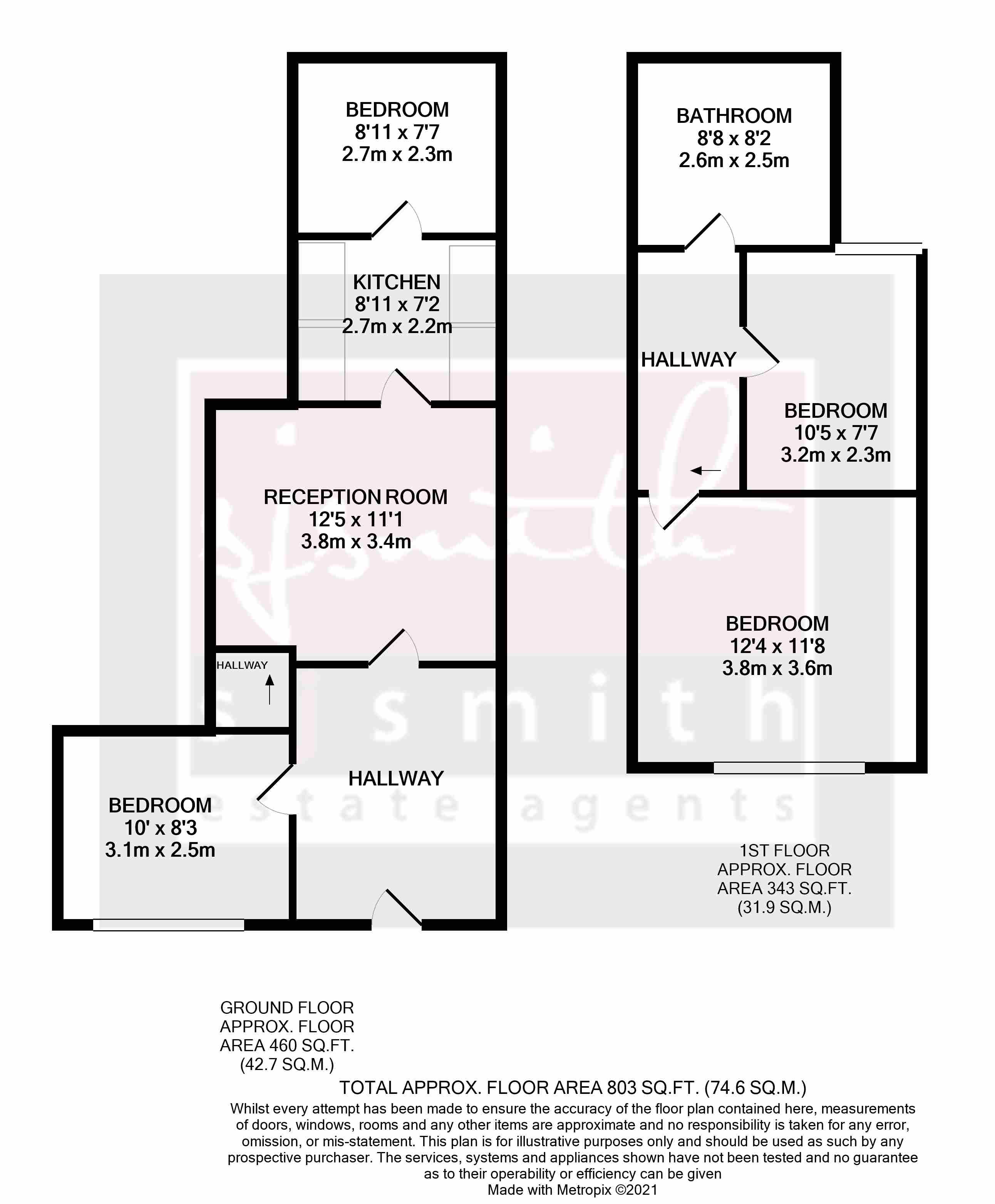 109, Bond Street, Egham floorplan