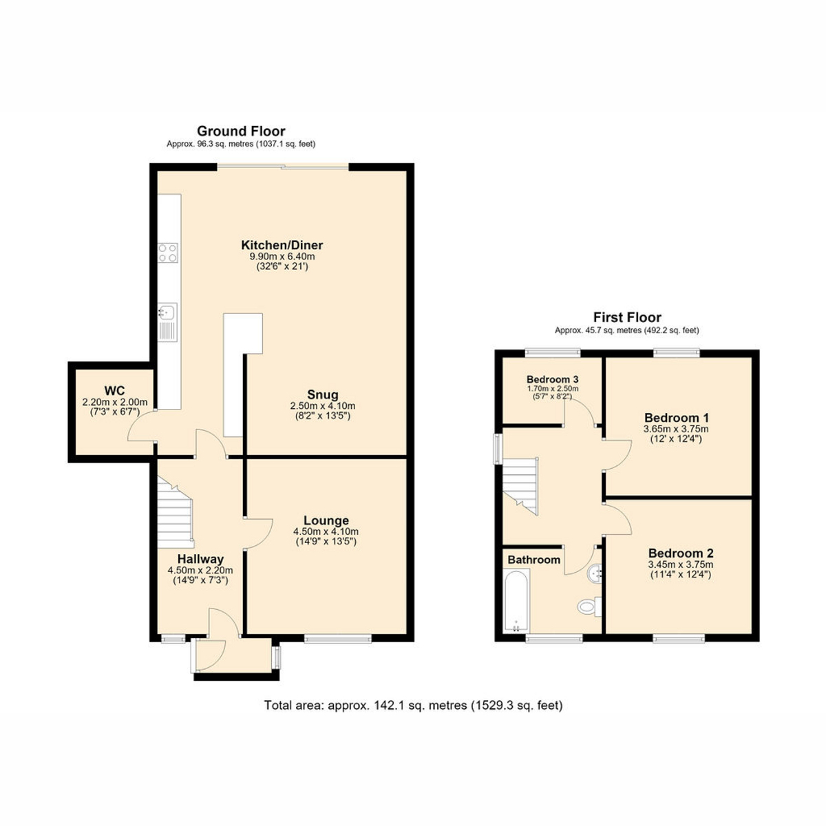 Granary Lane, Budleigh Salterton floorplan