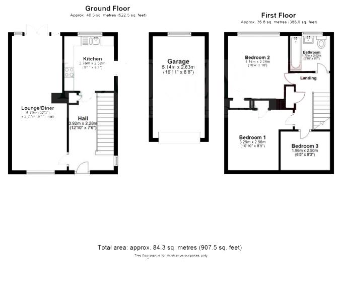 96, Churchill Avenue, Newmarket floorplan