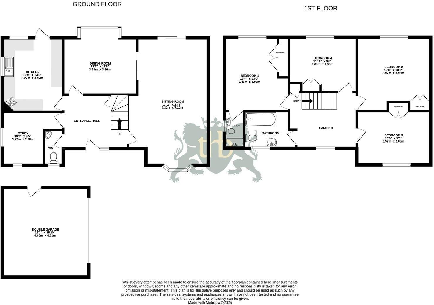 33, The Mallards, Havant floorplan