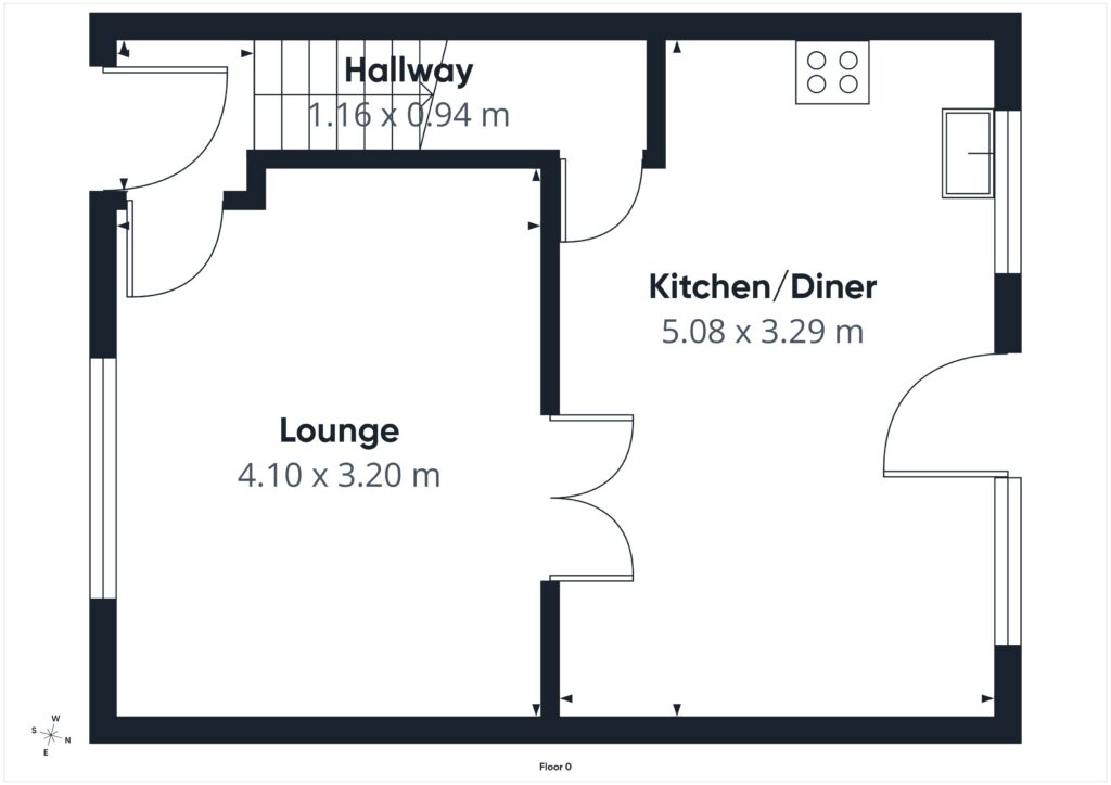 17, Duntrune Place, Lochgilphead floorplan