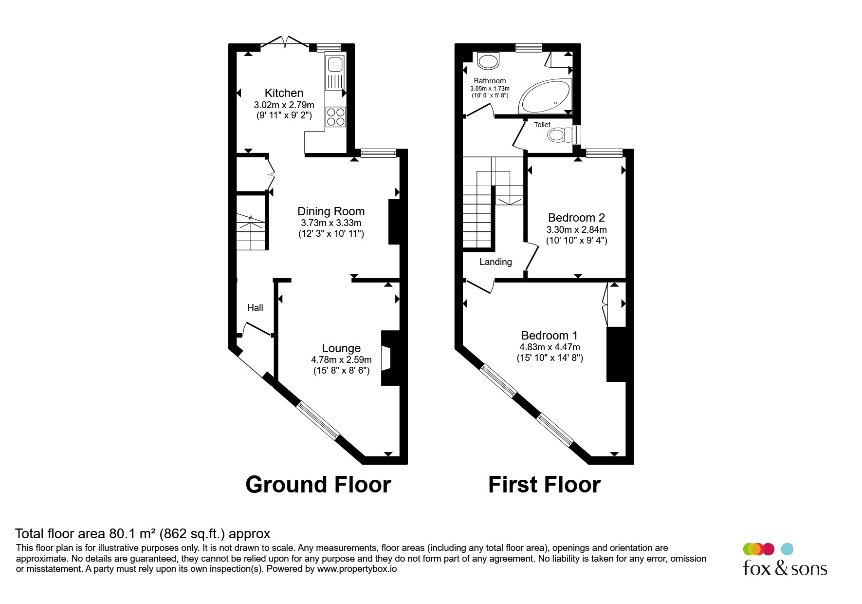 3, Melbourne Road, Eastbourne floorplan