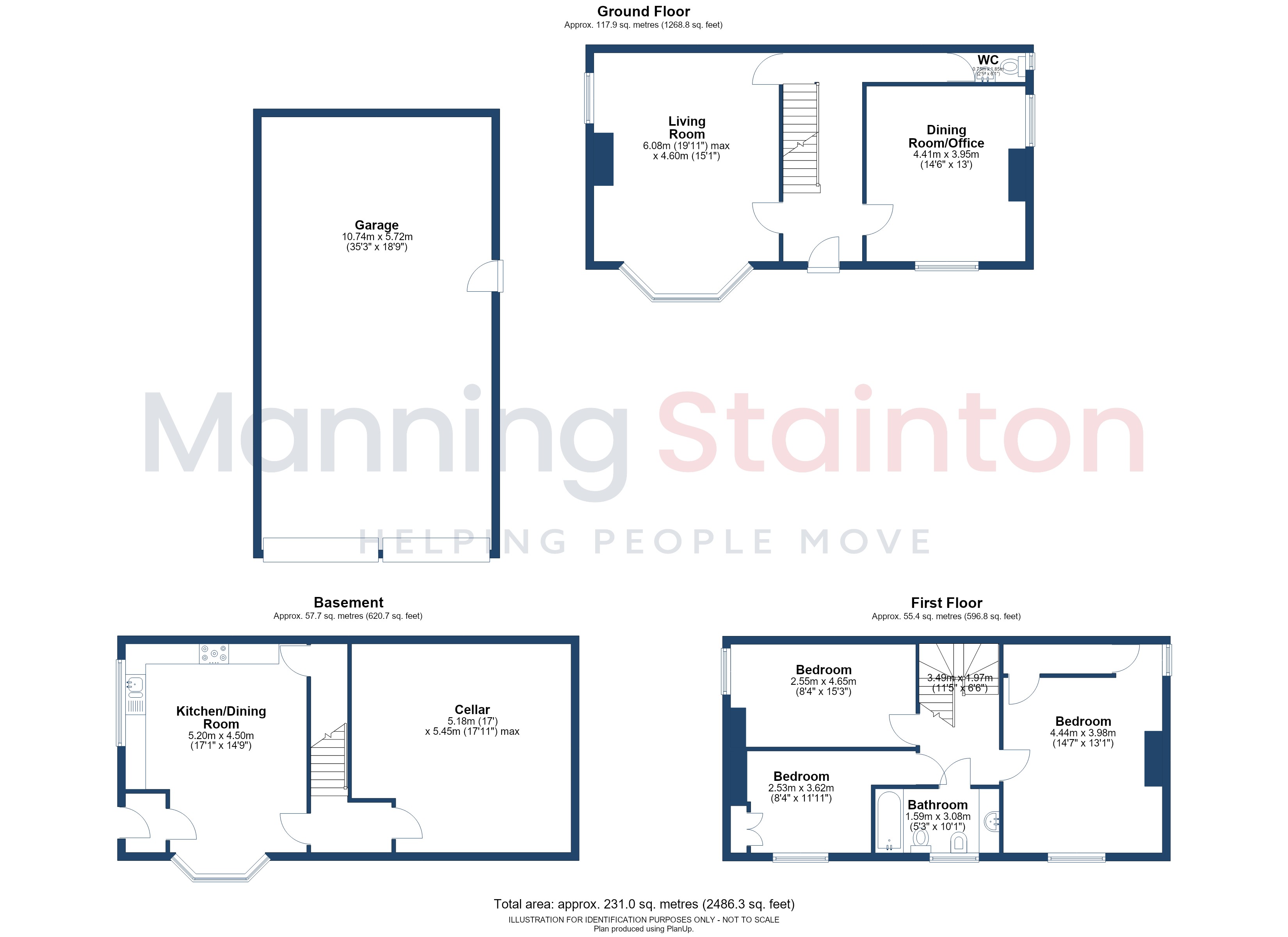 Westover Road, West Yorkshire floorplan
