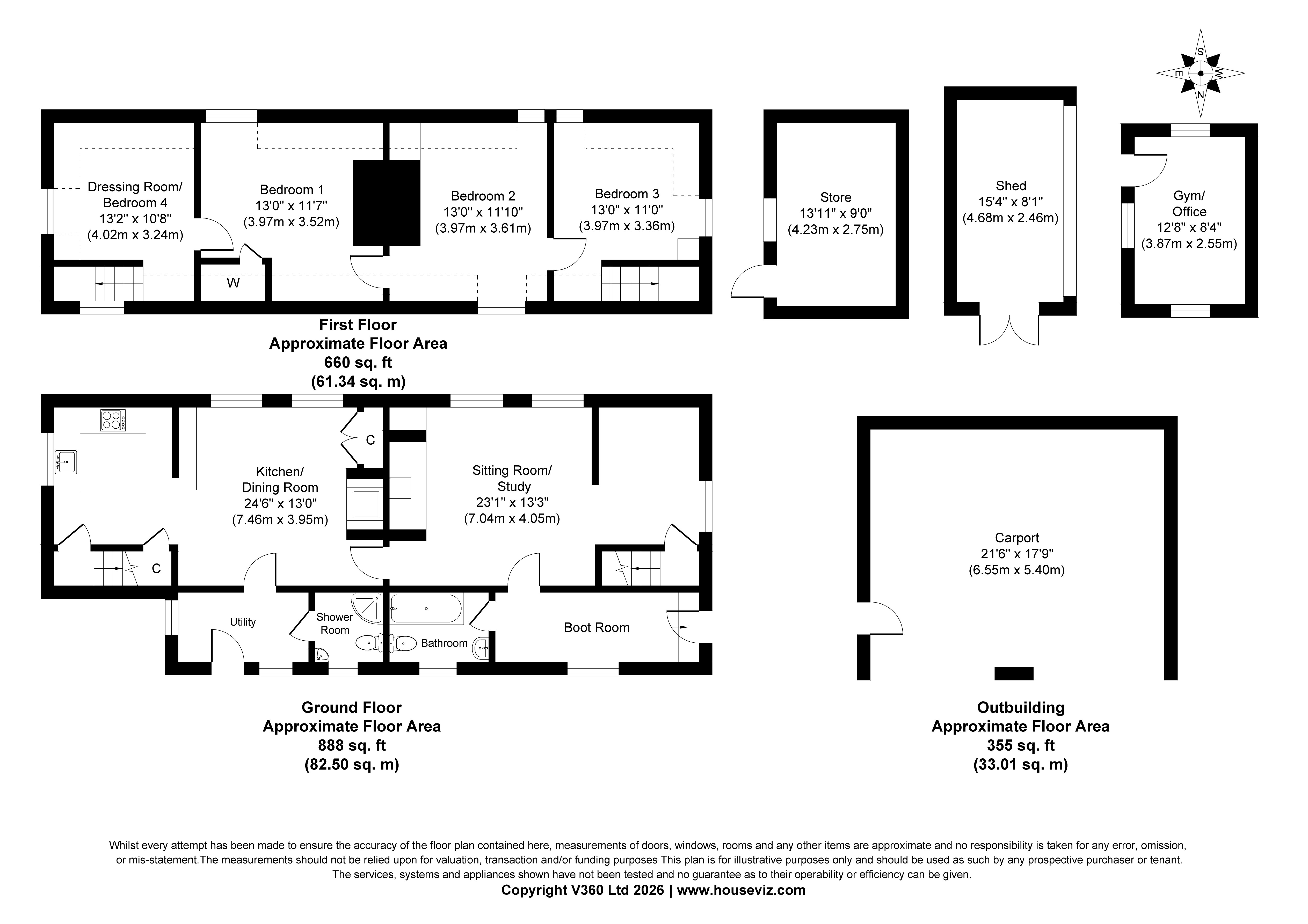 The Hutch, Stubbins Lane, Newmarket floorplan
