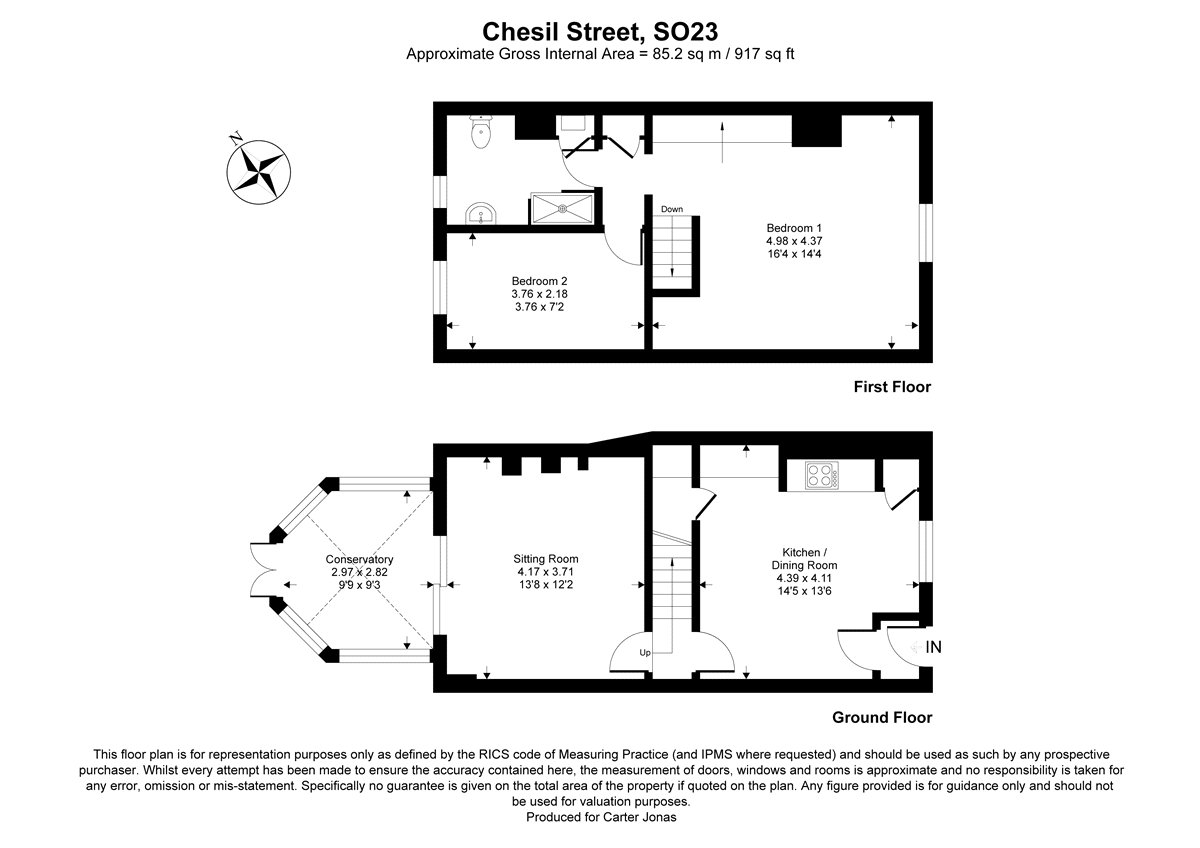 46, Chesil Street, Hampshire floorplan