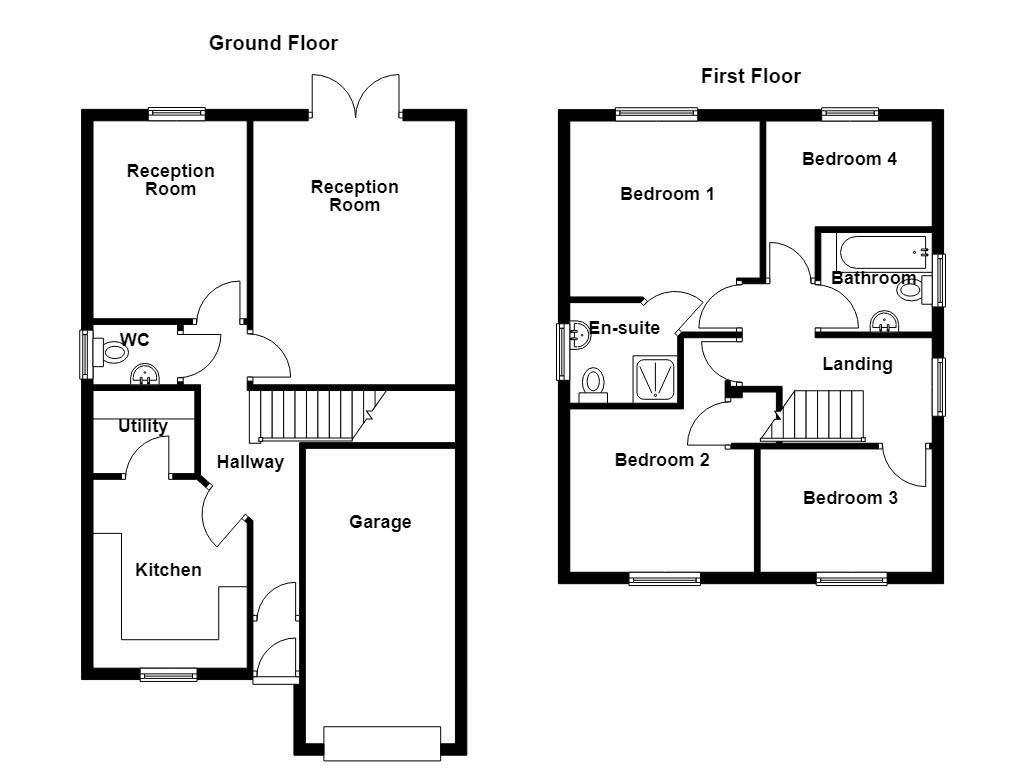 53, The Meadows, Darwen floorplan