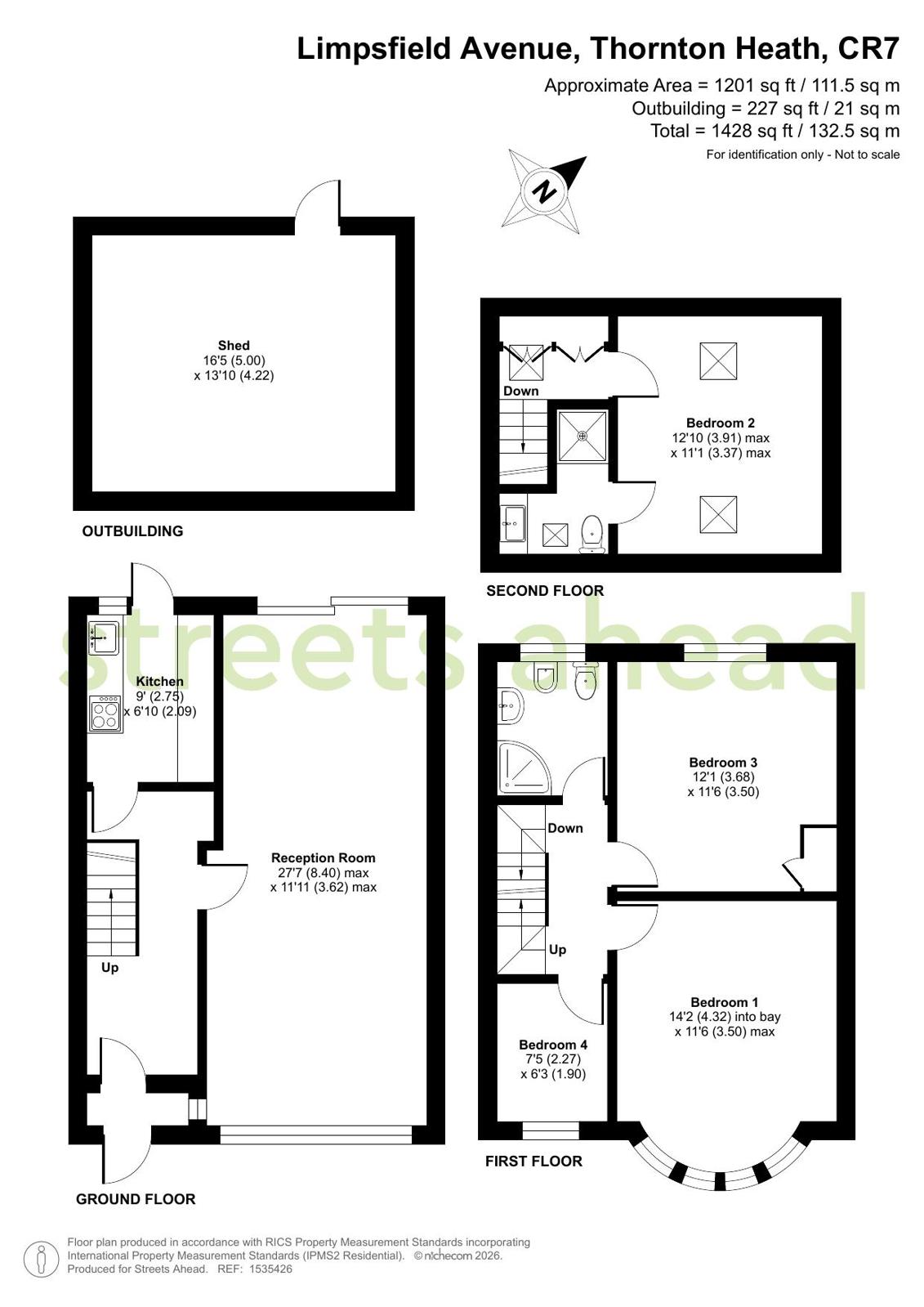 Limpsfield Avenue, Thornton Heath floorplan