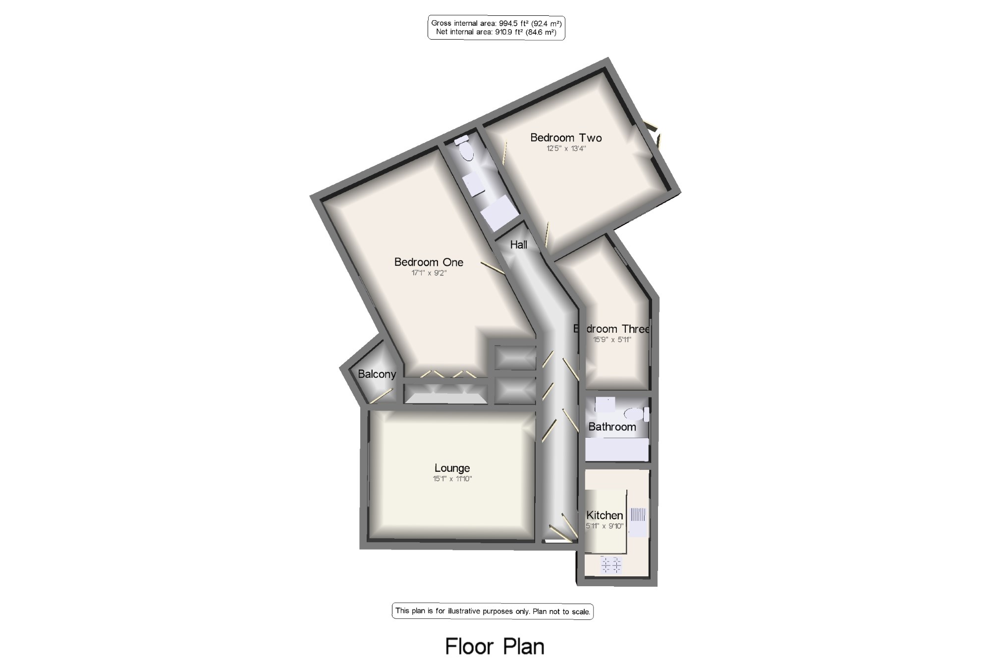 3 Bedrooms Flat for sale in Mortimer Way, Witham CM8