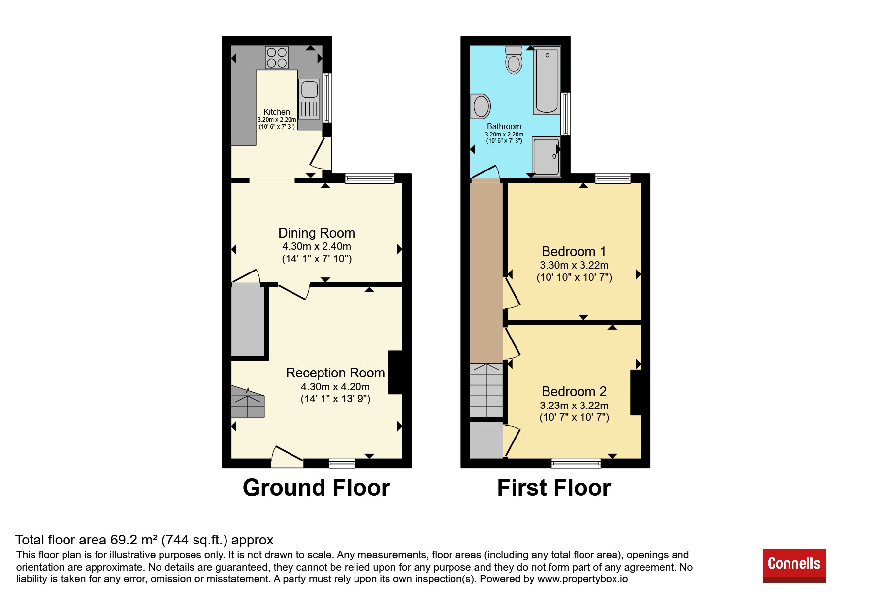 355, Littleworth Road, Cannock floorplan