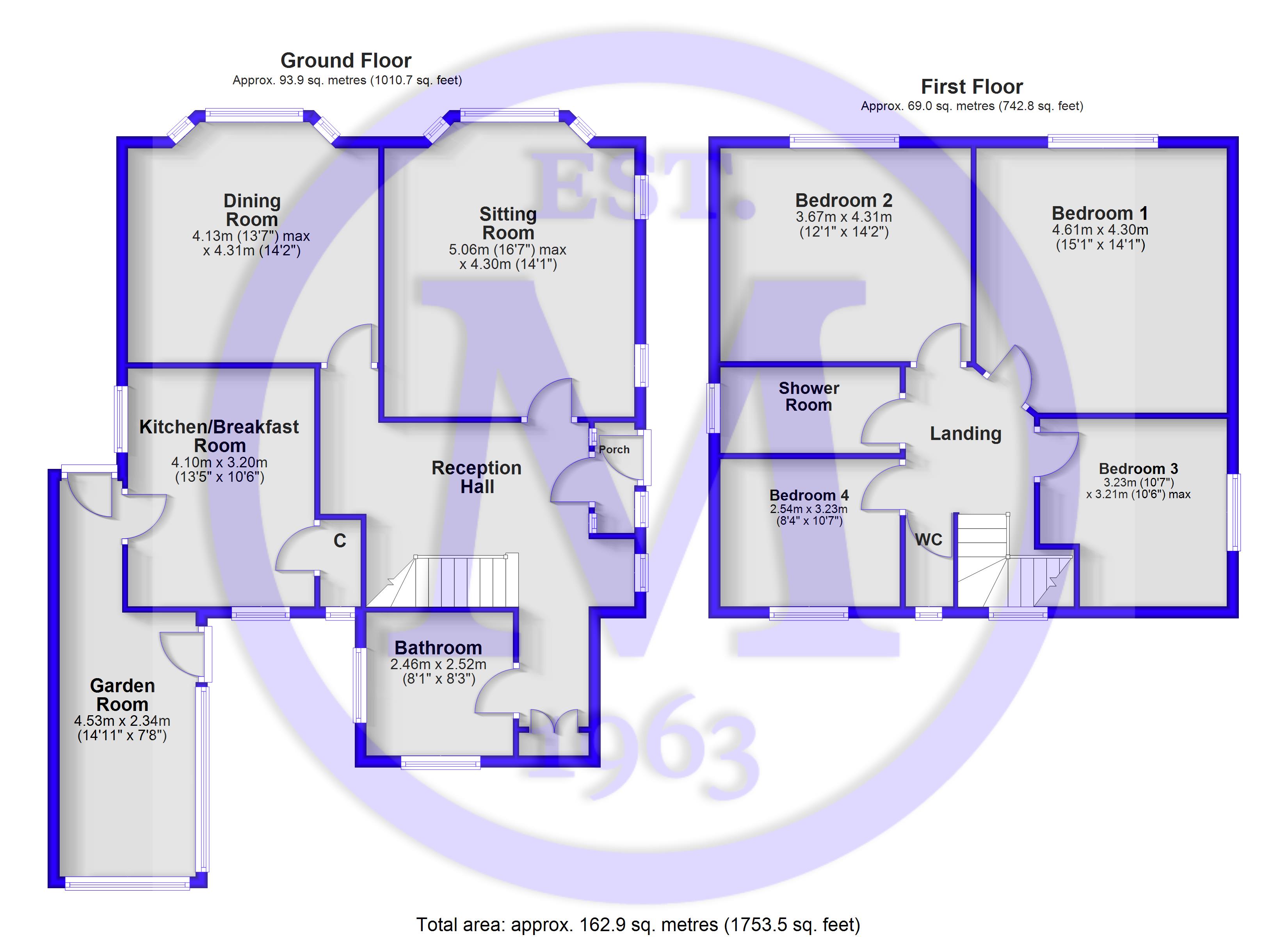 Barnes House, 16, Barton Court Road, Hampshire floorplan