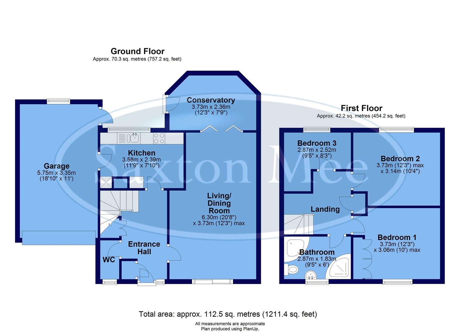 14, Broomfield Court, Sheffield floorplan