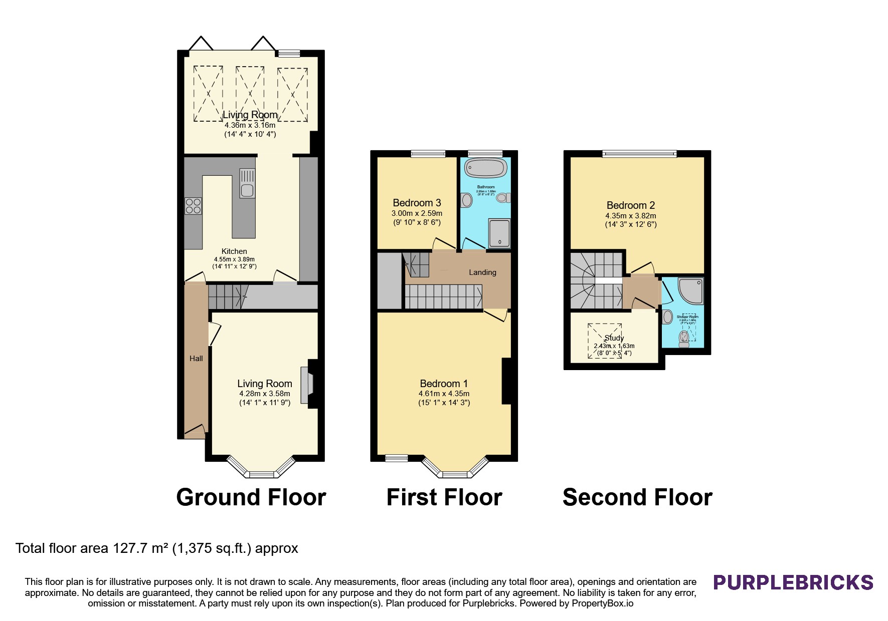 50, Drayton Avenue, London floorplan