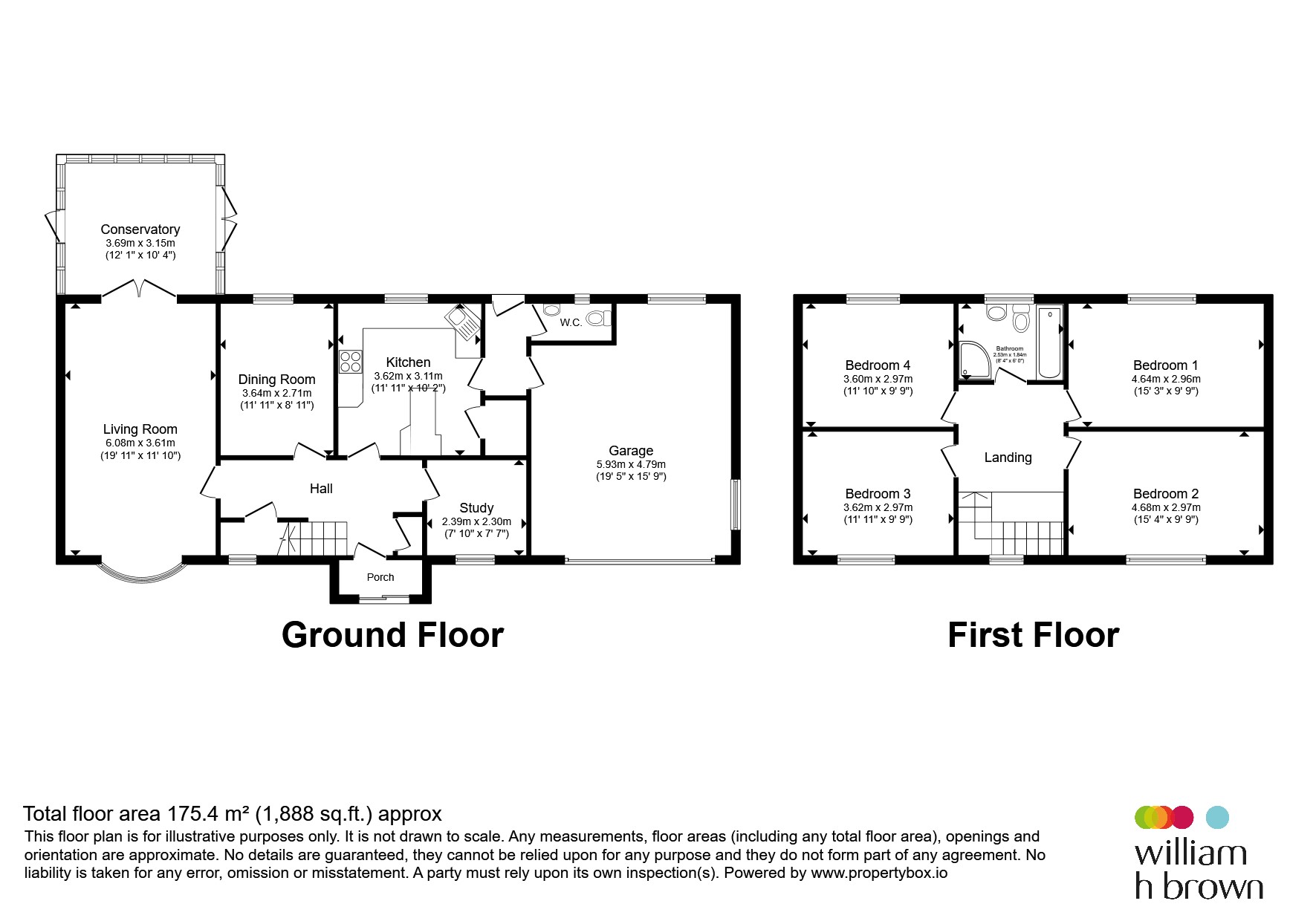 14, Main Street, Grantham floorplan