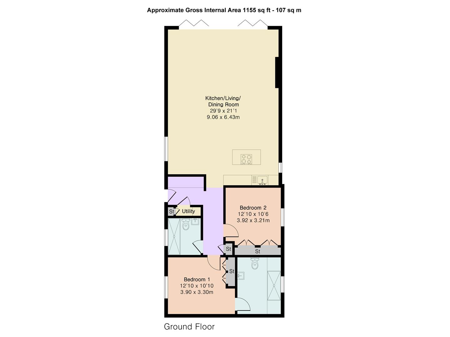 Kos, Plot 10, Bells Wood, Little Berkhamsted floorplan