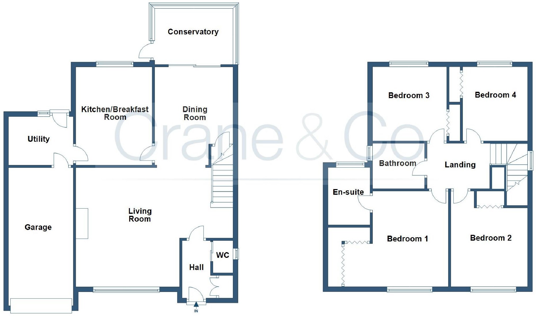 4 Bedrooms Detached house for sale in St. Wilfrids Green, Hailsham BN27