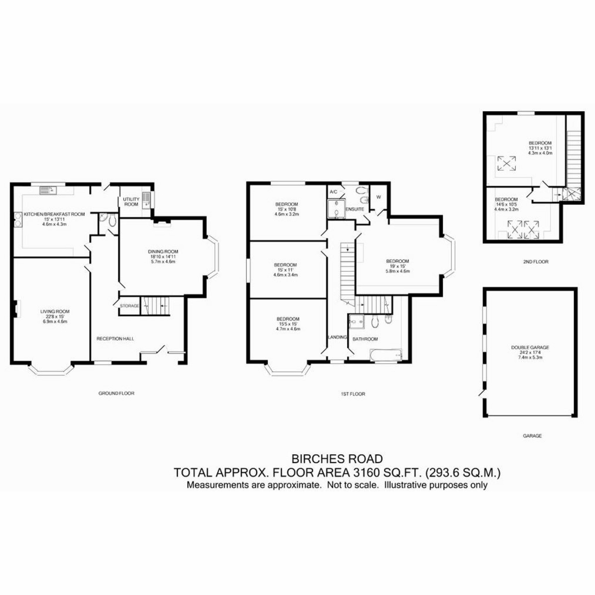 Eastwood House, 5 Birches Road, Codsall floorplan
