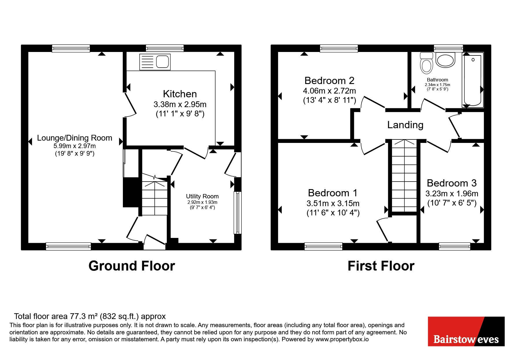 2, Smillie Place, Staffordshire floorplan