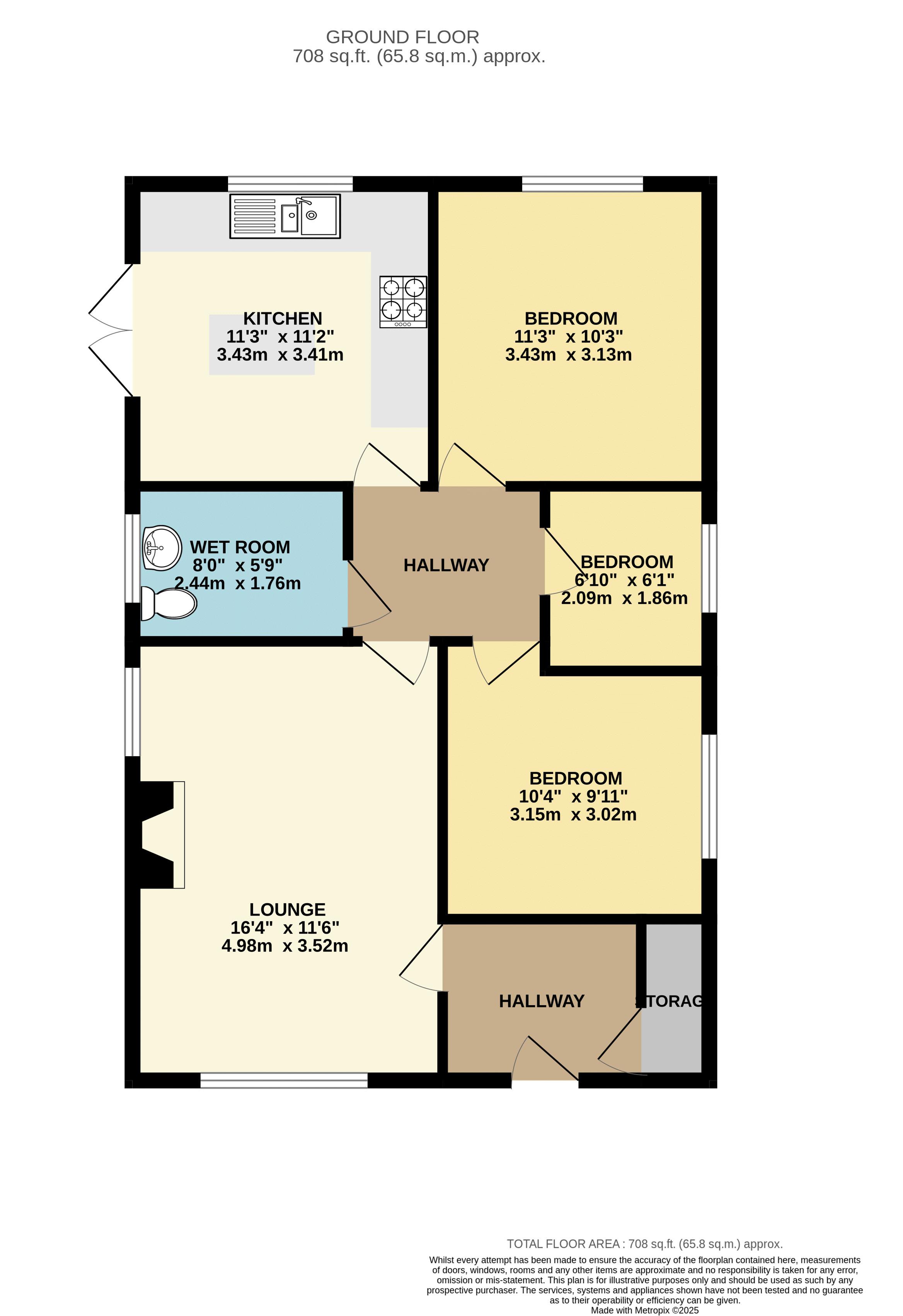 5, Balfour Place, Immingham floorplan