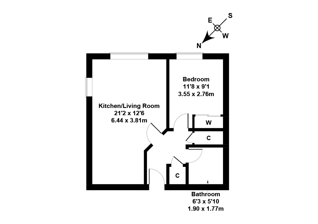 1 bed flat for sale in Easter Hermitage, Restalrig, Edinburgh EH6 Zoopla