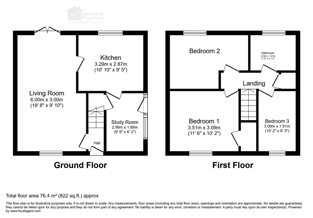 21, Holloway, Birmingham floorplan