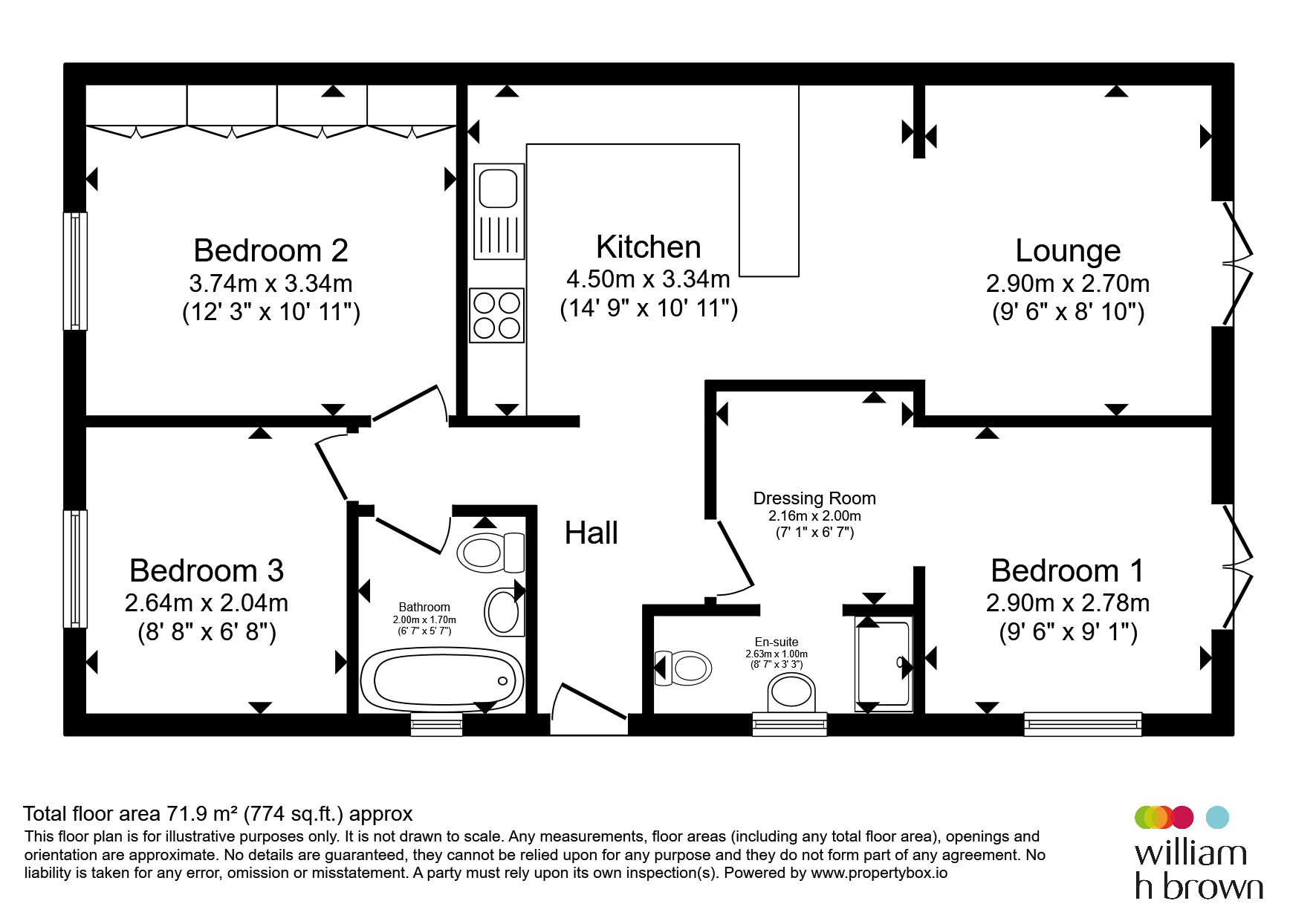 17, Hereward Way, Braintree floorplan