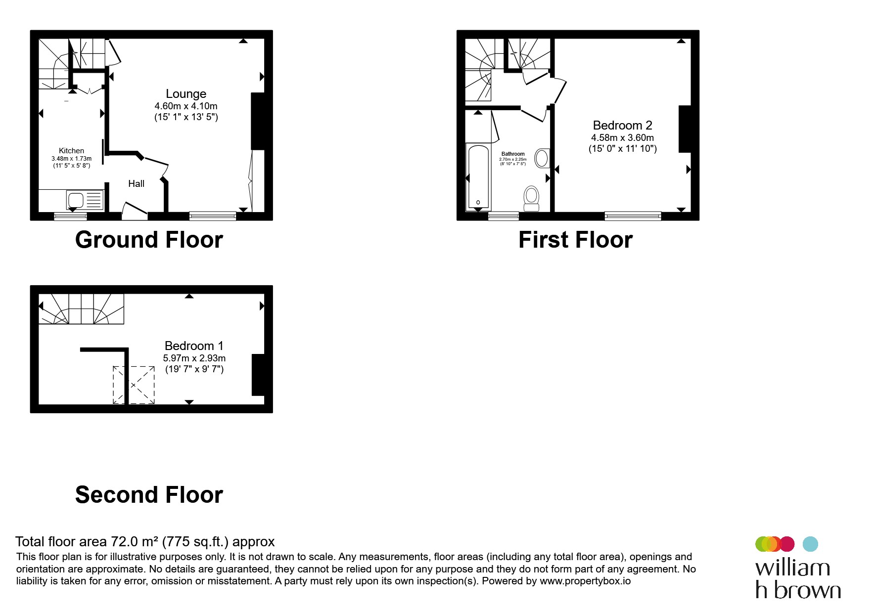 7, Kimberley Place, HALIFAX floorplan