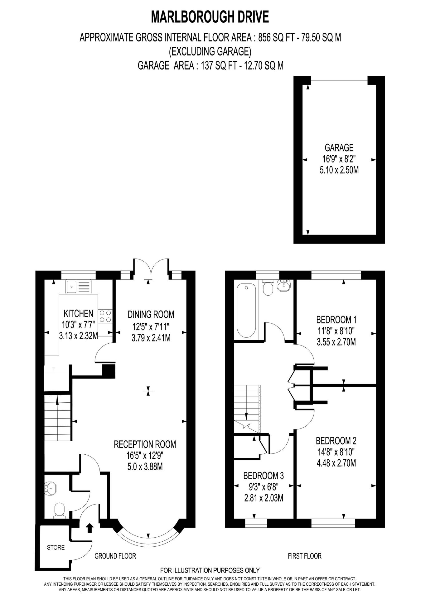 29, Marlborough Drive, Weybridge floorplan
