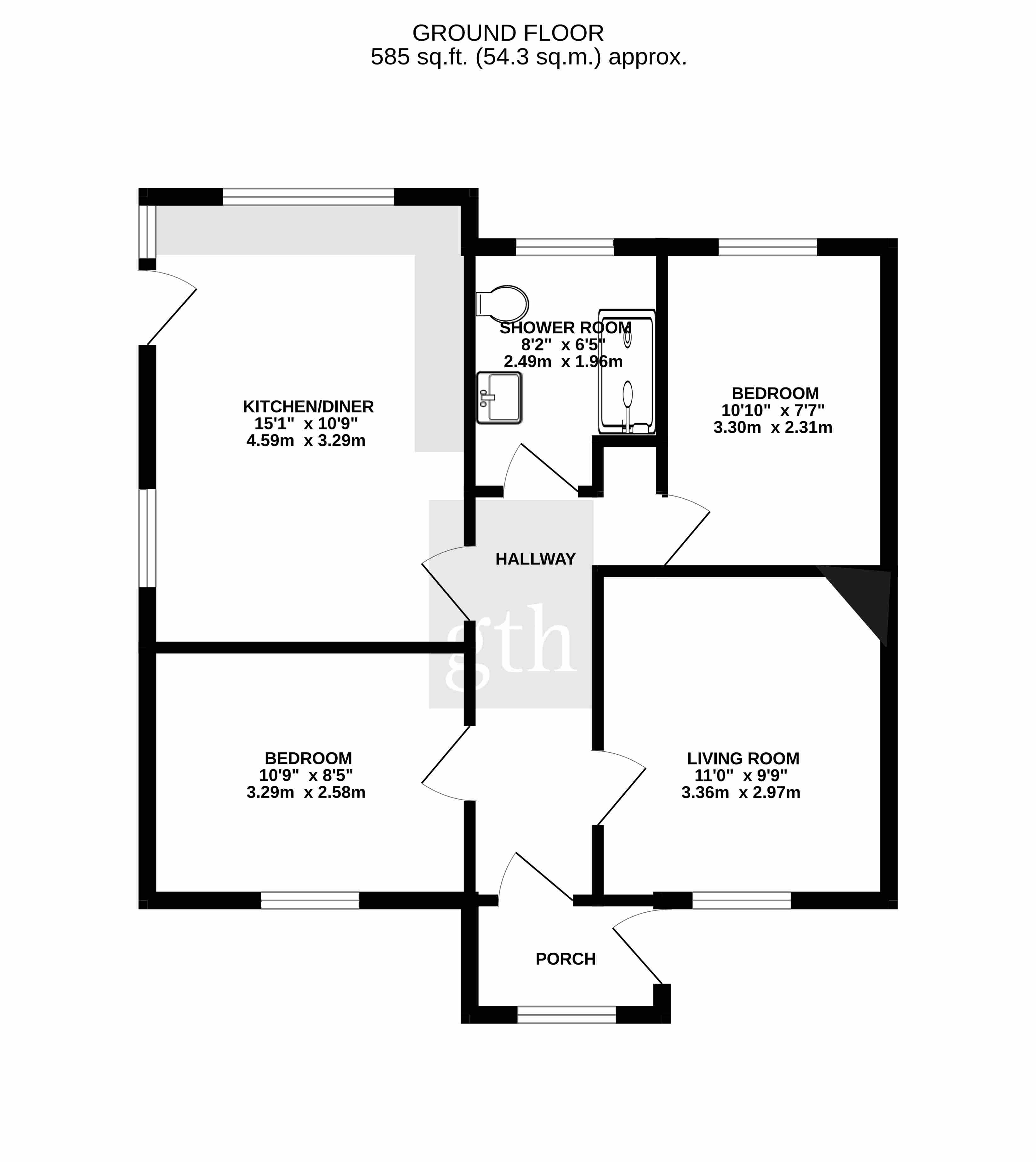 Highland Croft,, Churchinford, Taunton floorplan