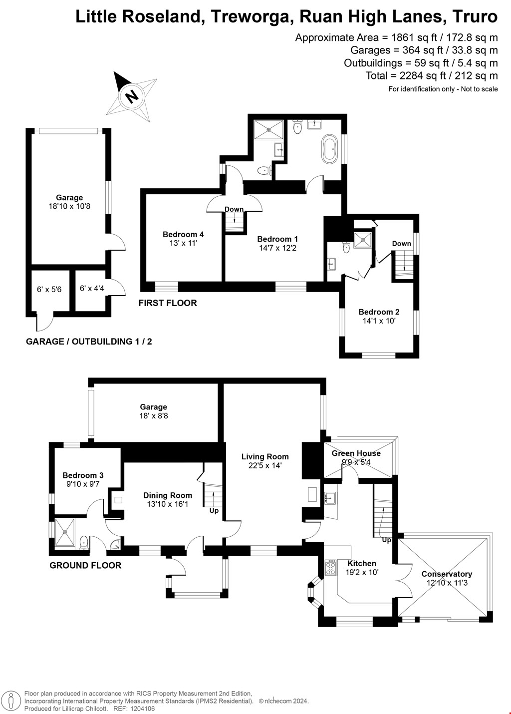 Little Roseland, Truro floorplan