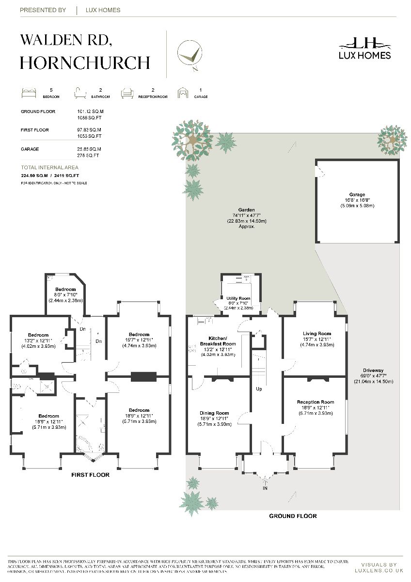 7 Walden Road, Hornchurch floorplan