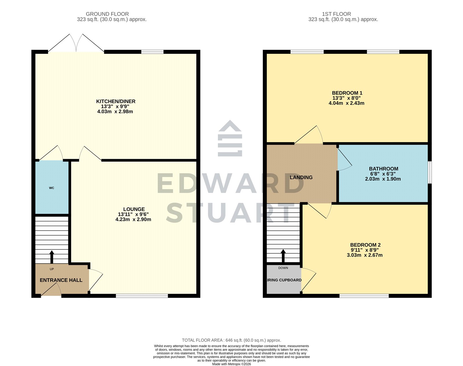 16, Delamore Drive, Wisbech floorplan