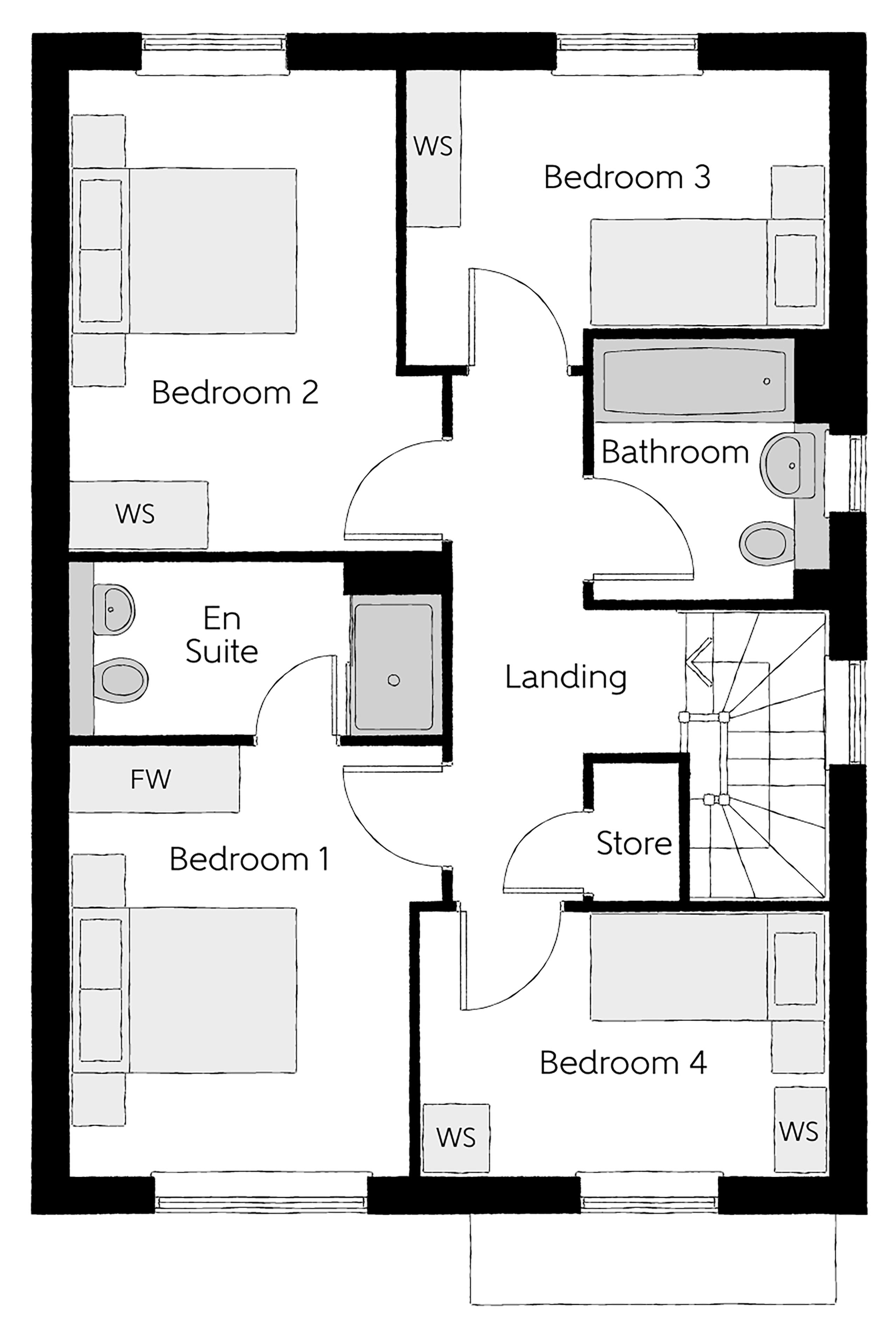 37, Tattenhoe Park, Milton Keynes floorplan