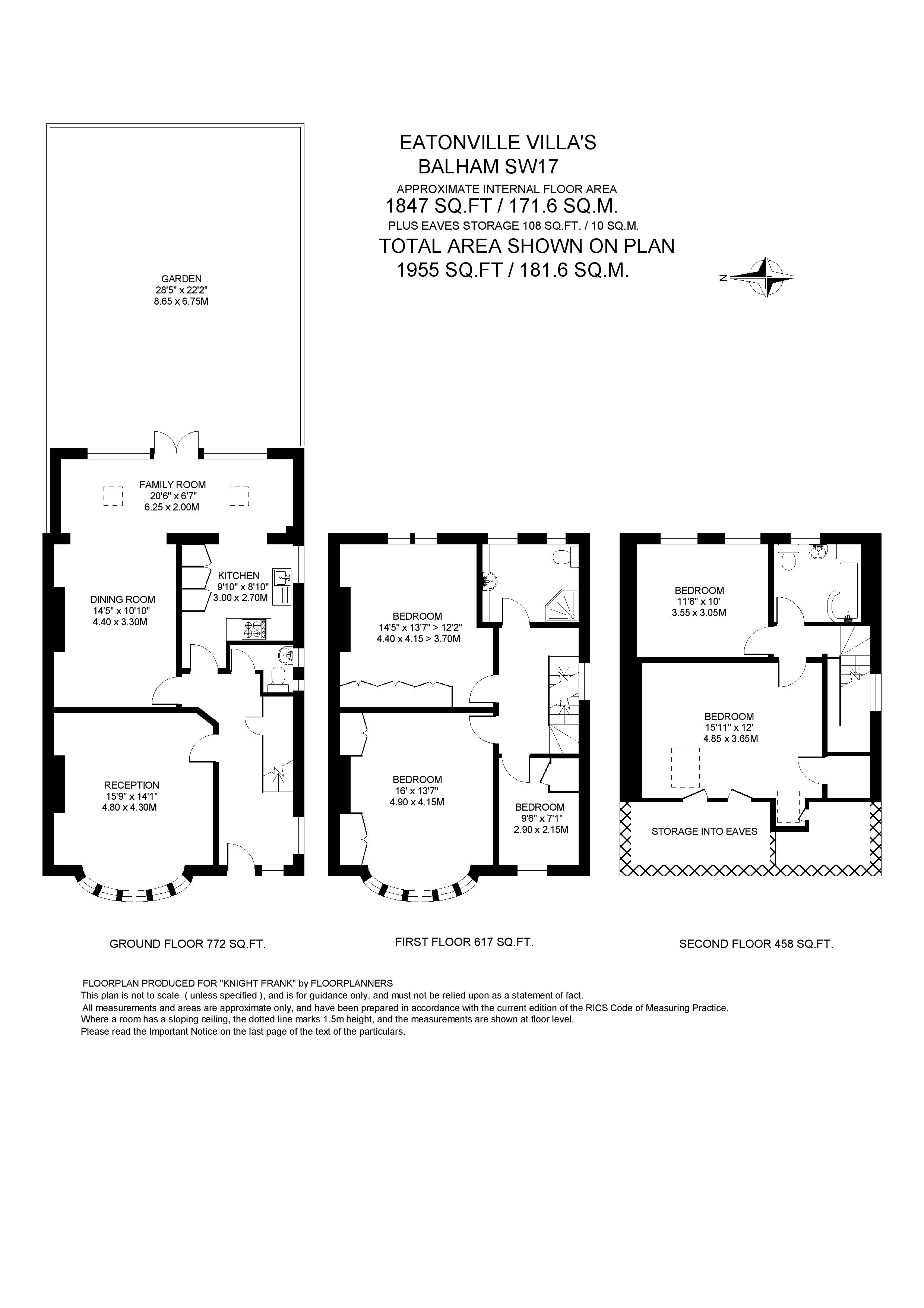 1, Eatonville Villas, London floorplan