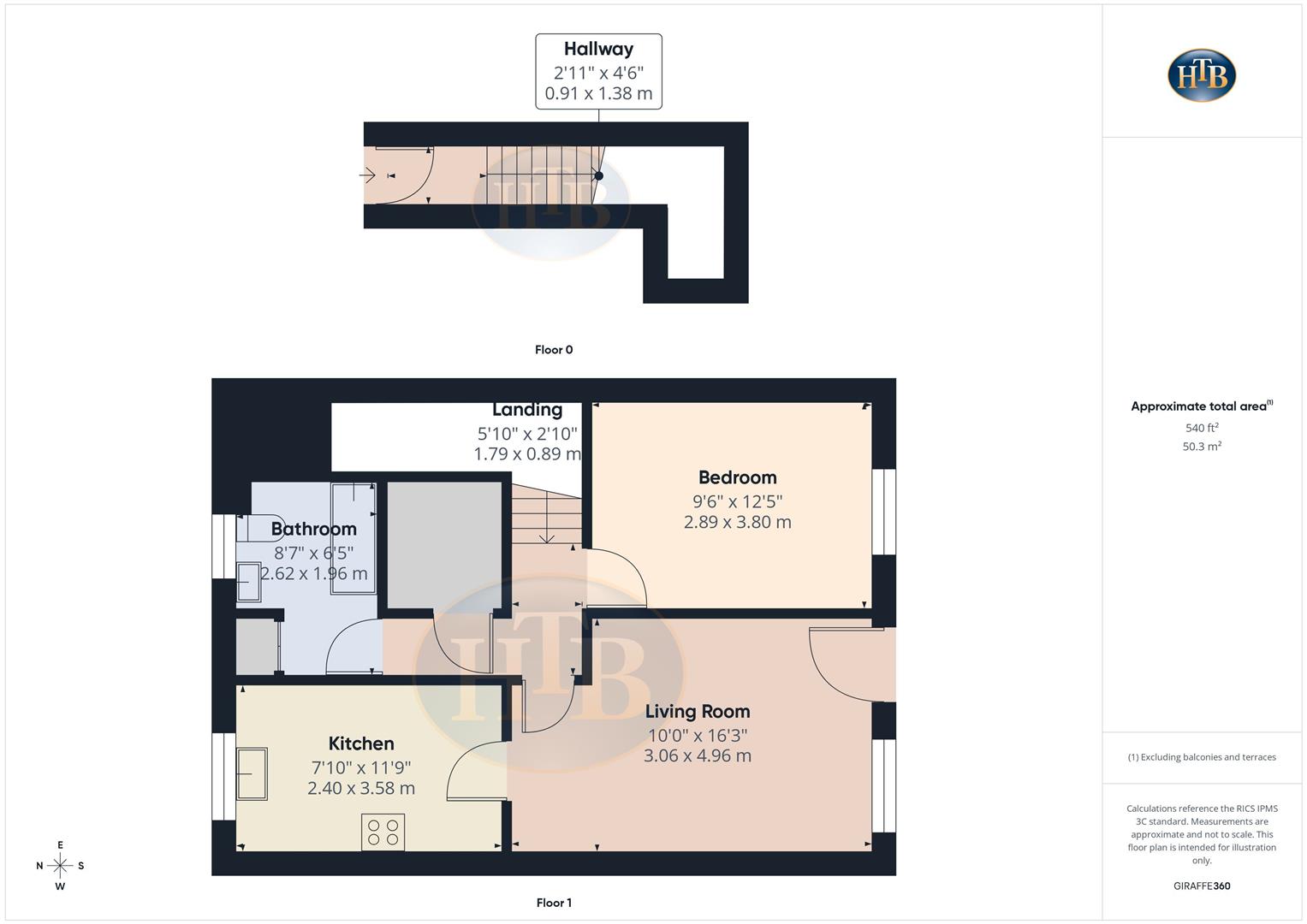 5 William Lilly House, Trenchard Close, Walton-On-Thames floorplan
