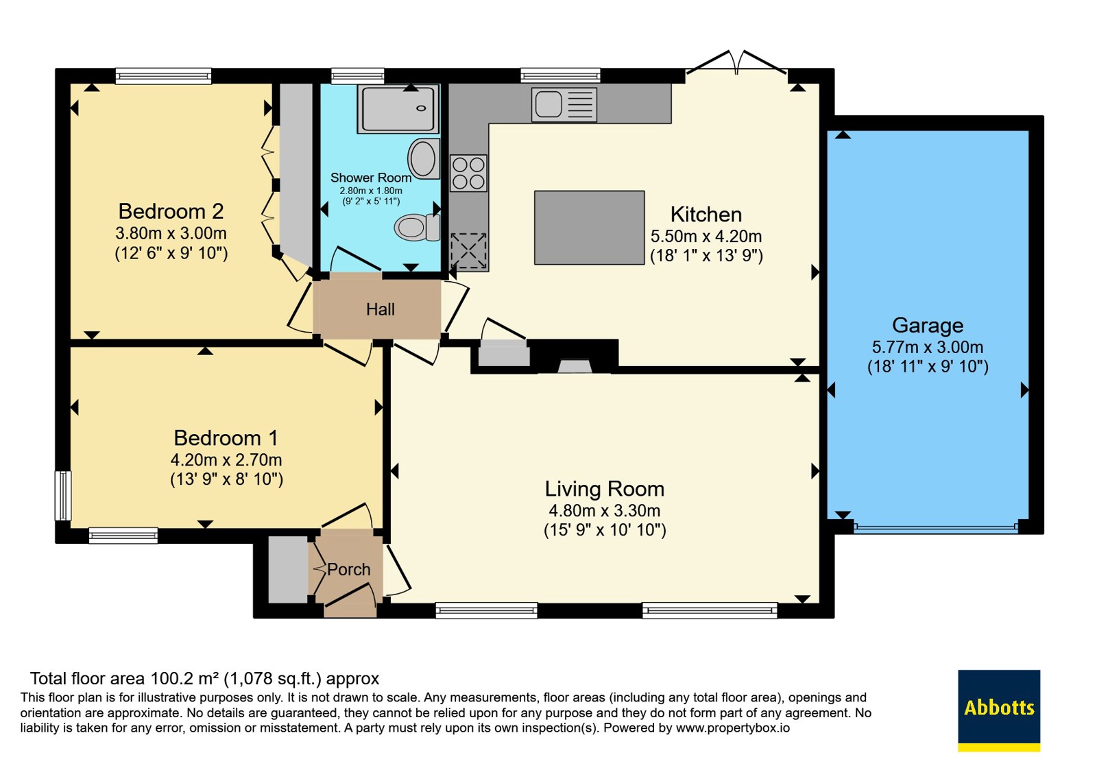13, Soame Close, Norwich floorplan