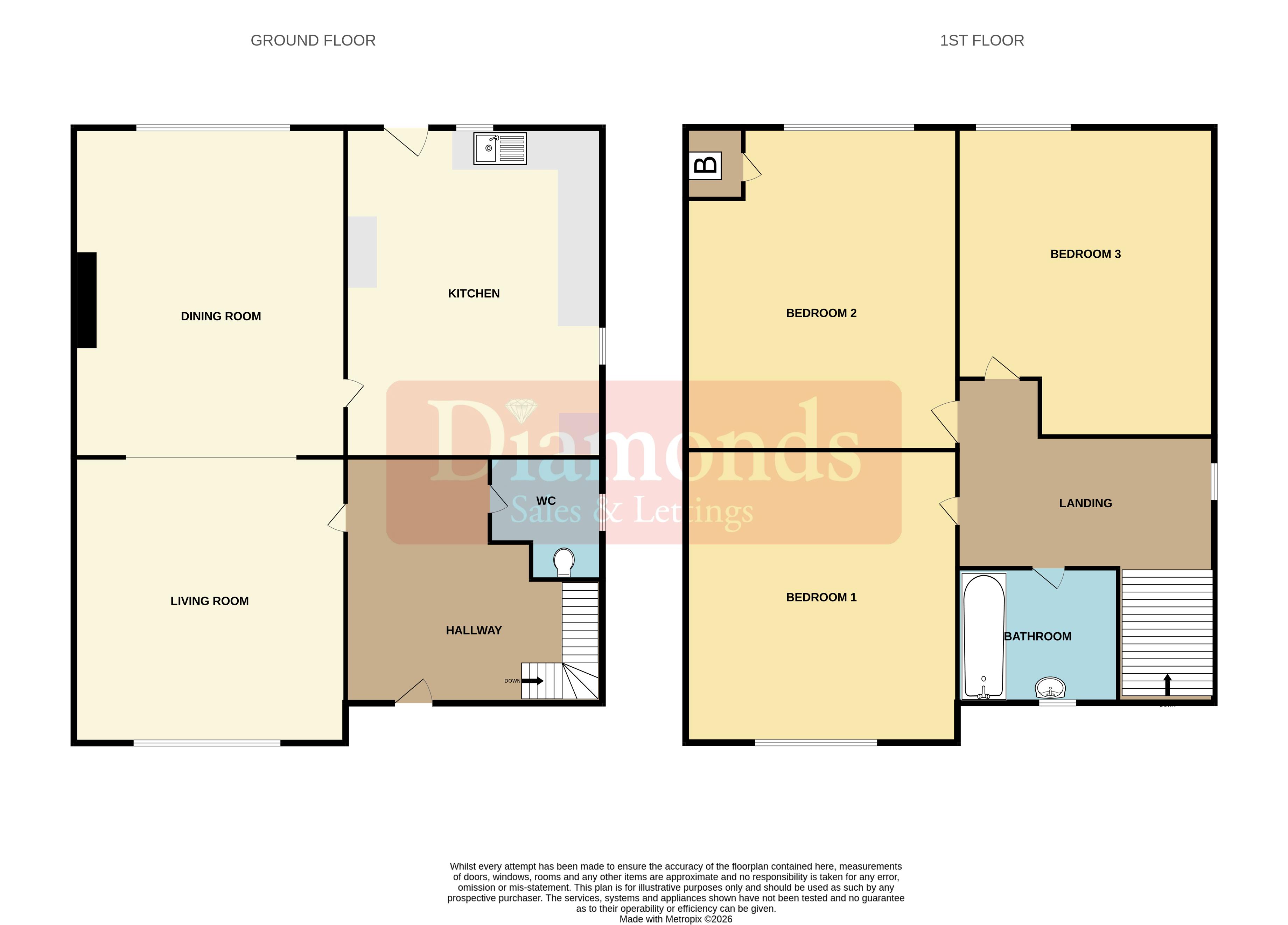 The Crescent, Trecenydd floorplan