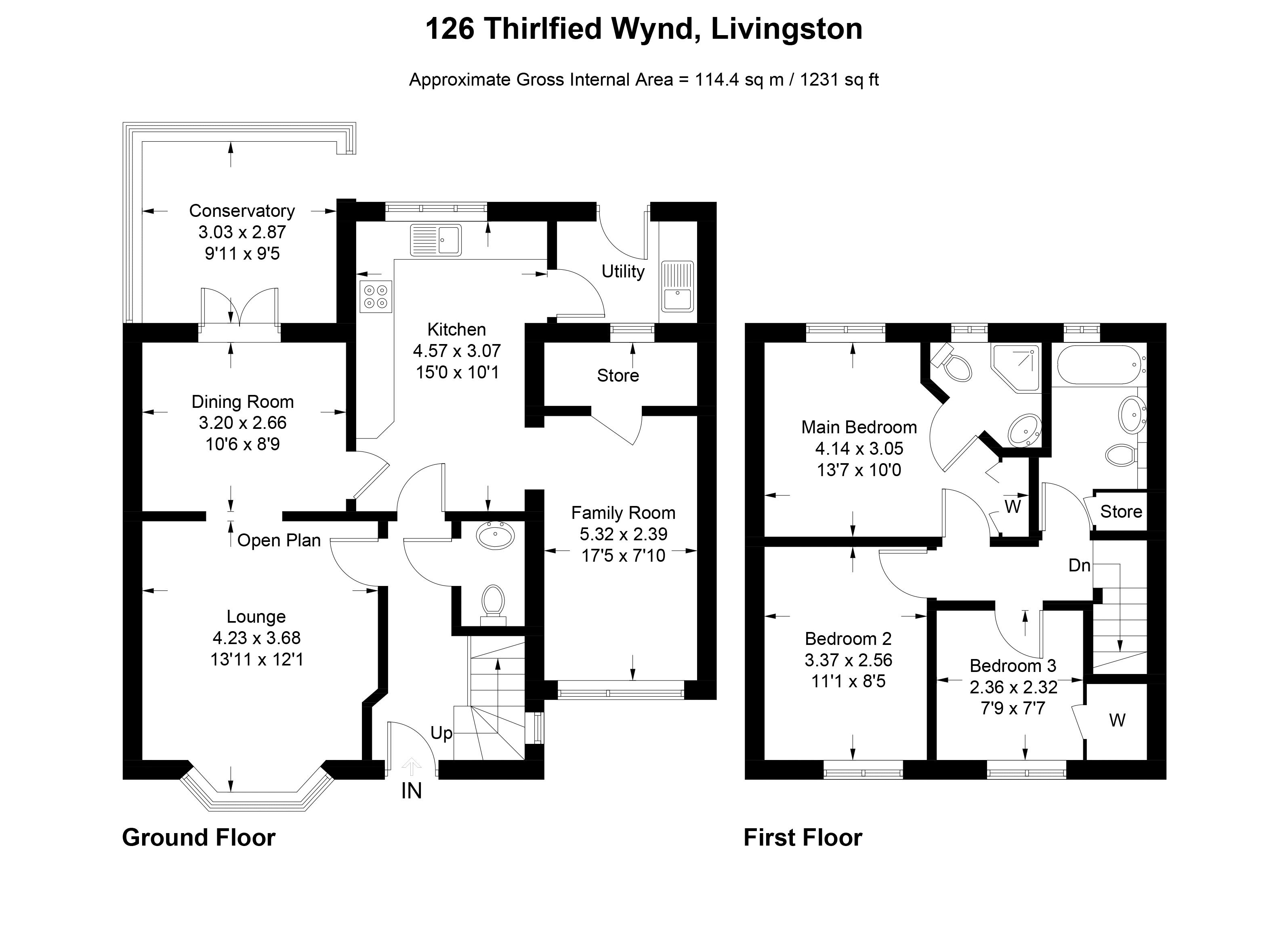 Thirlfield Wynd, Livingston EH54, 3 bedroom detached house for sale