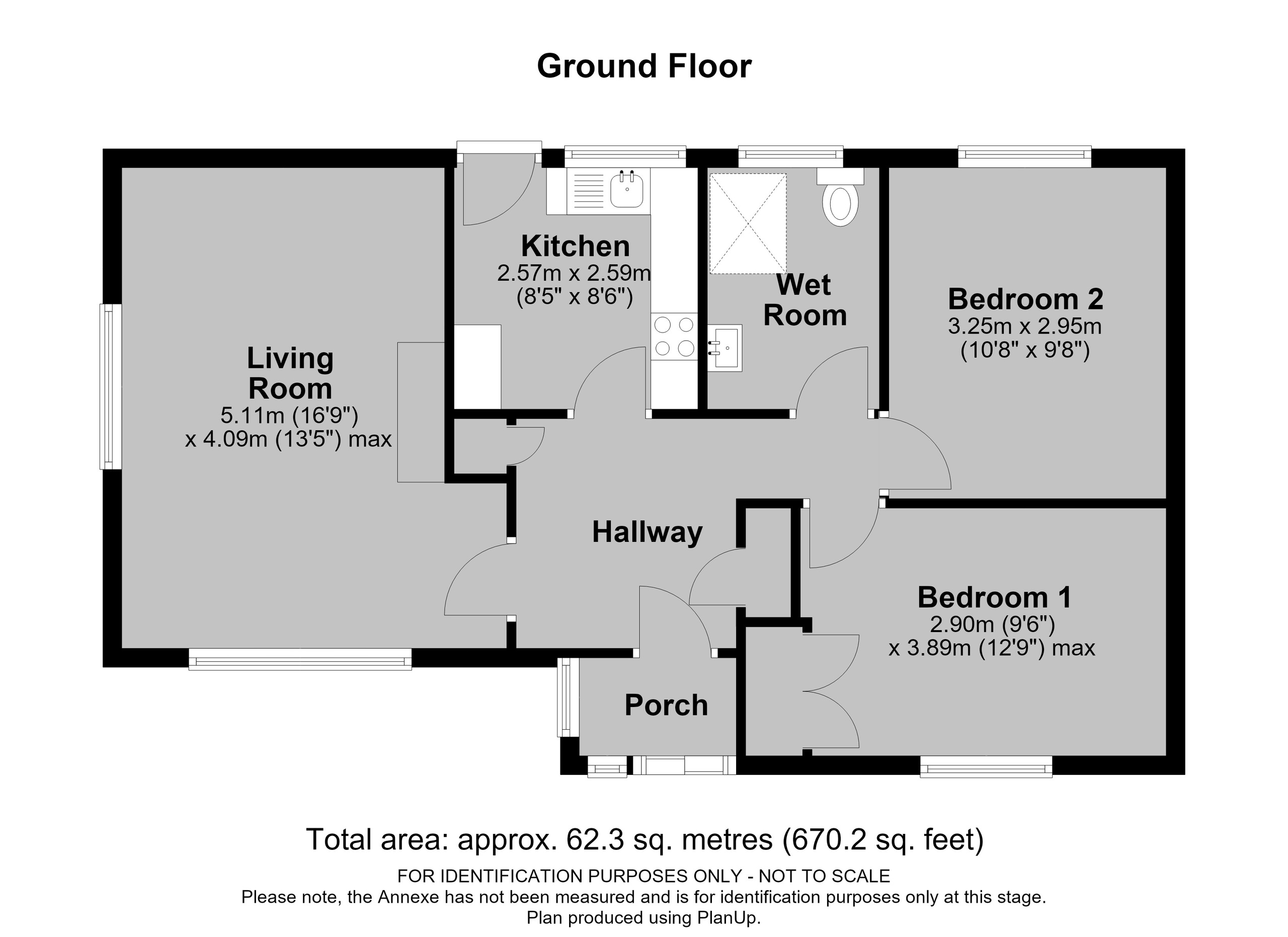 14 Pentwyn Avenue, Hereford floorplan