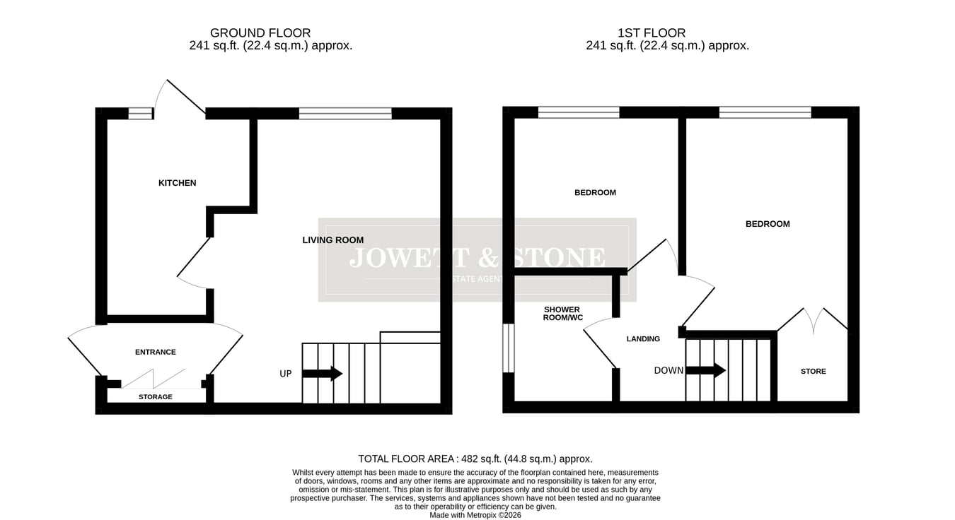 36, Haybarn Close, Leicester floorplan