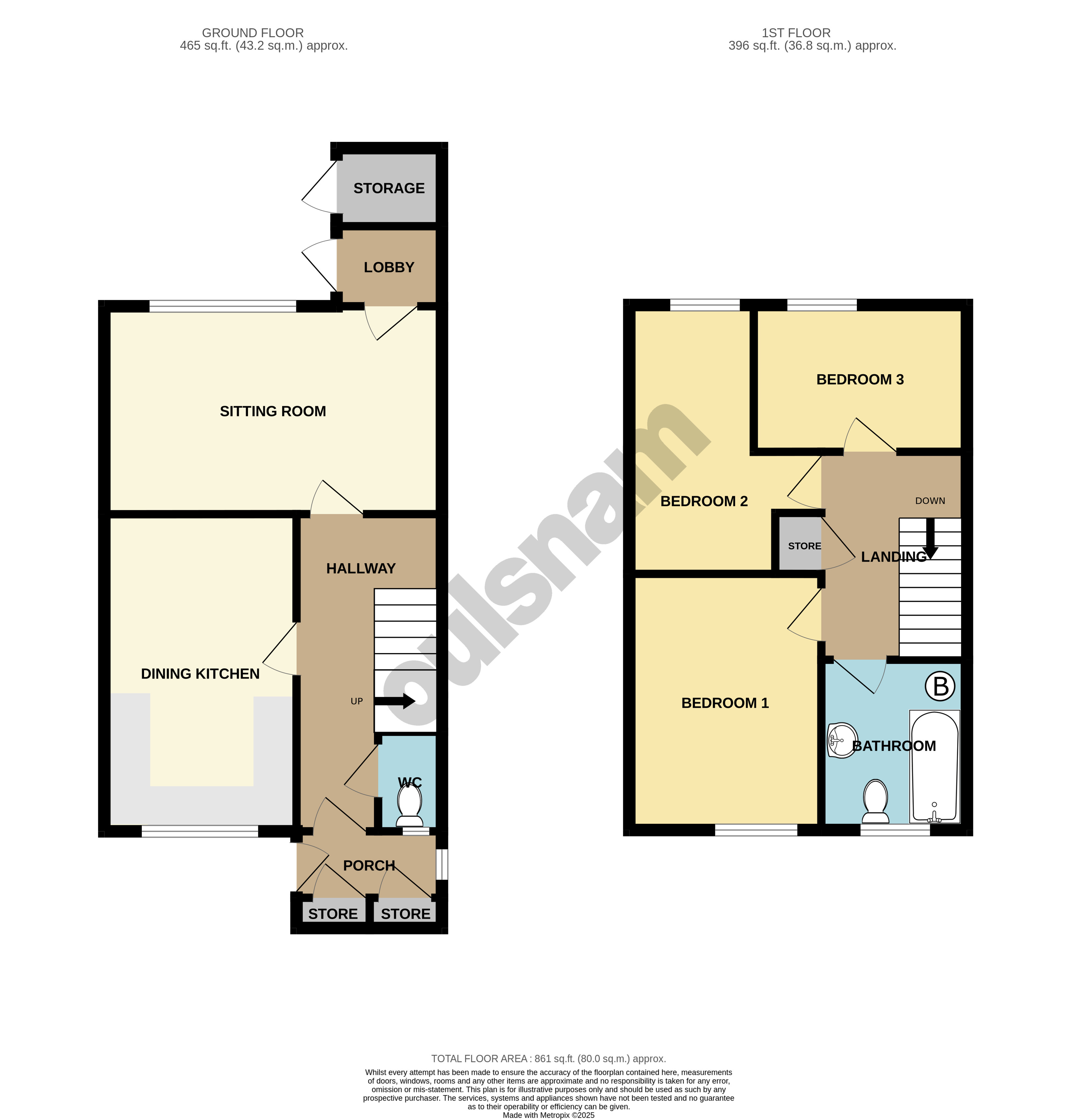 21, Erasmus Road, Birmingham floorplan