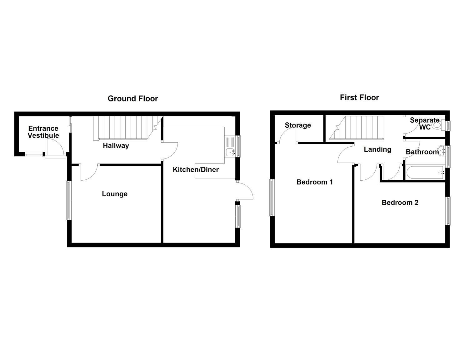 20, Willow Green, Saltash floorplan