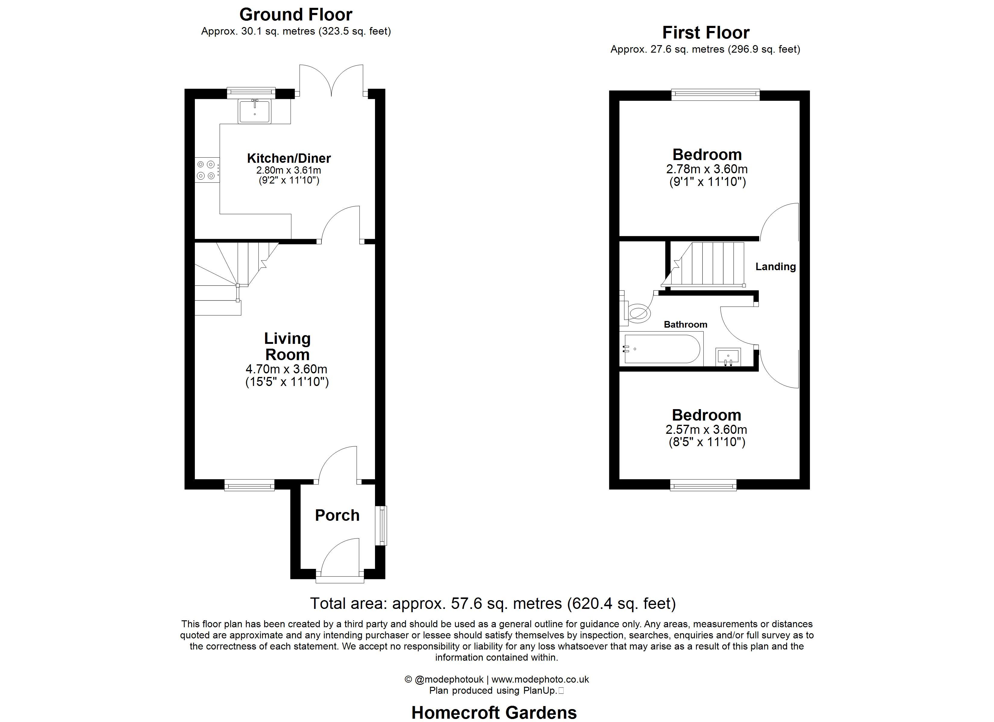 3D, Homecroft Gardens, Loughton floorplan