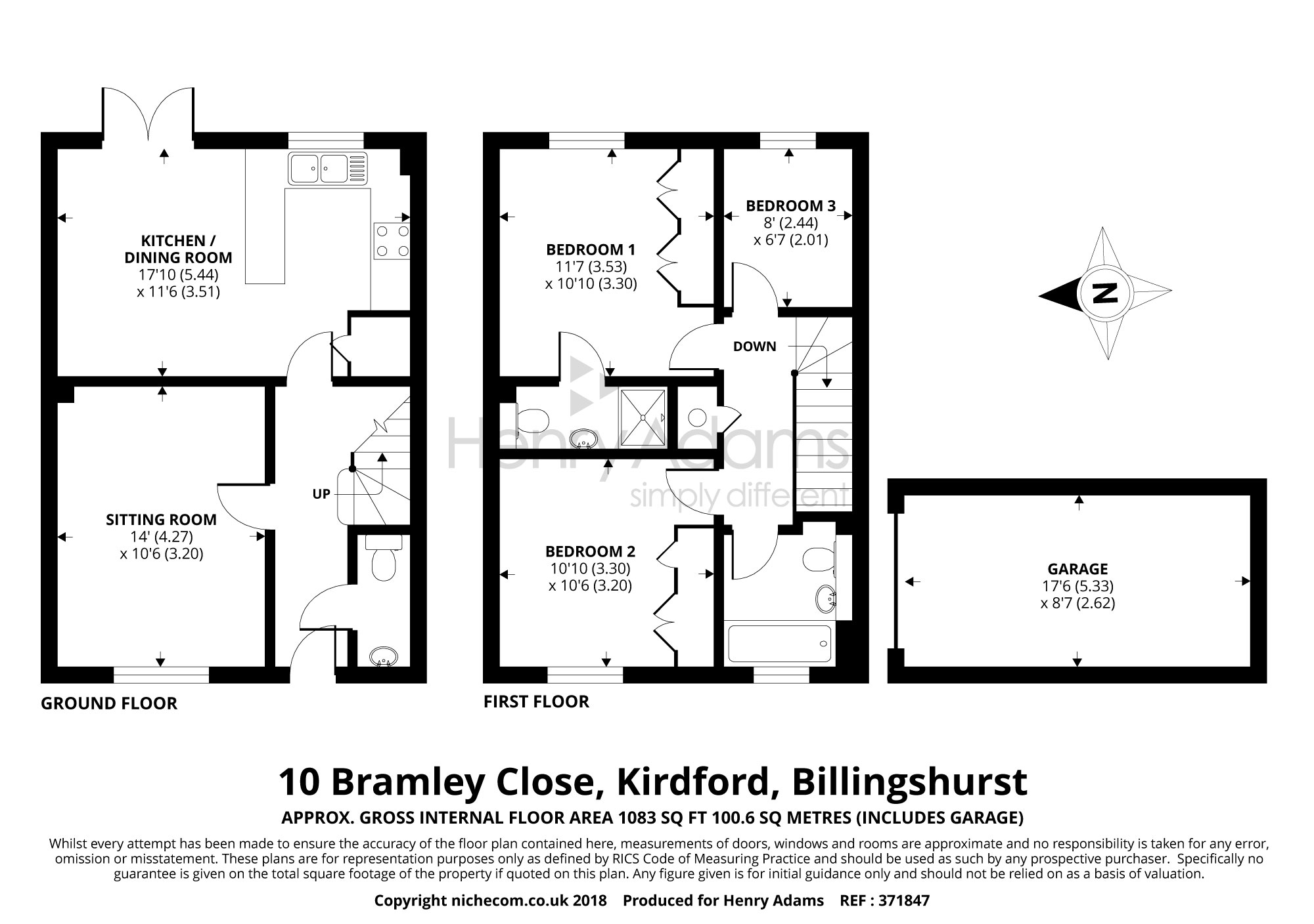 3 Bedrooms End terrace house for sale in Bramley Close, Kirdford RH14