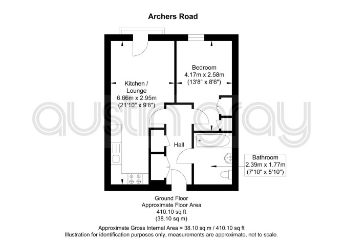 1A Archers Road,, Southampton floorplan
